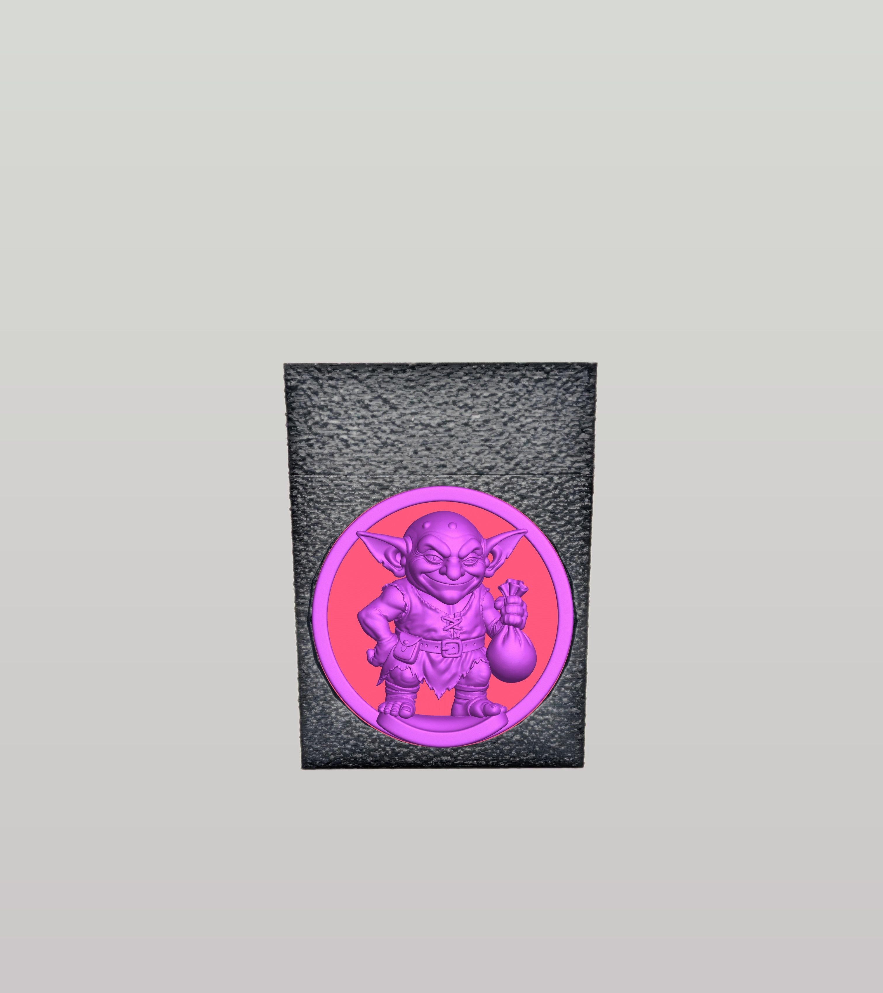 Greedy Goblin Card Box — Black