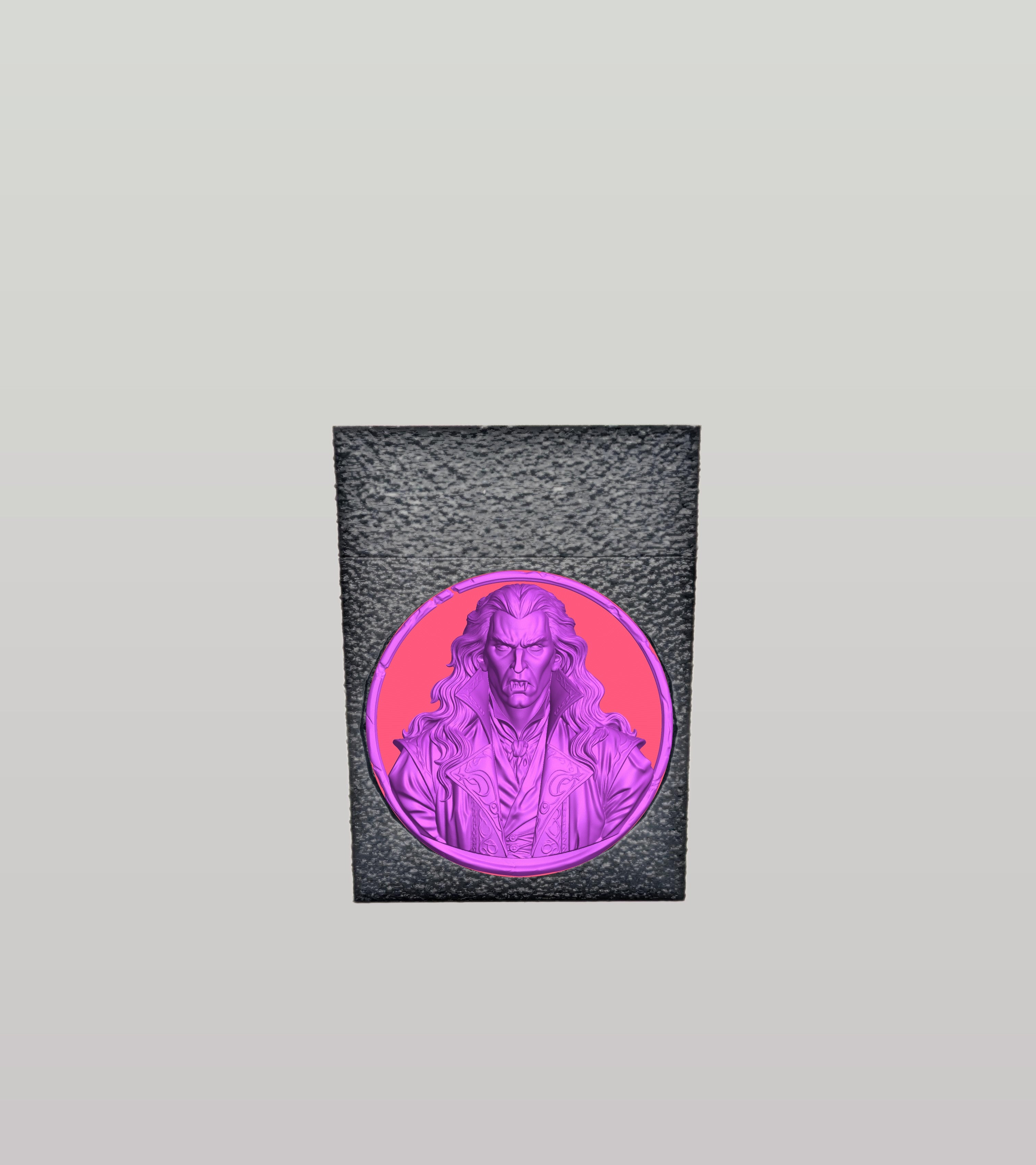 Gothic Vampire Card Box — Black