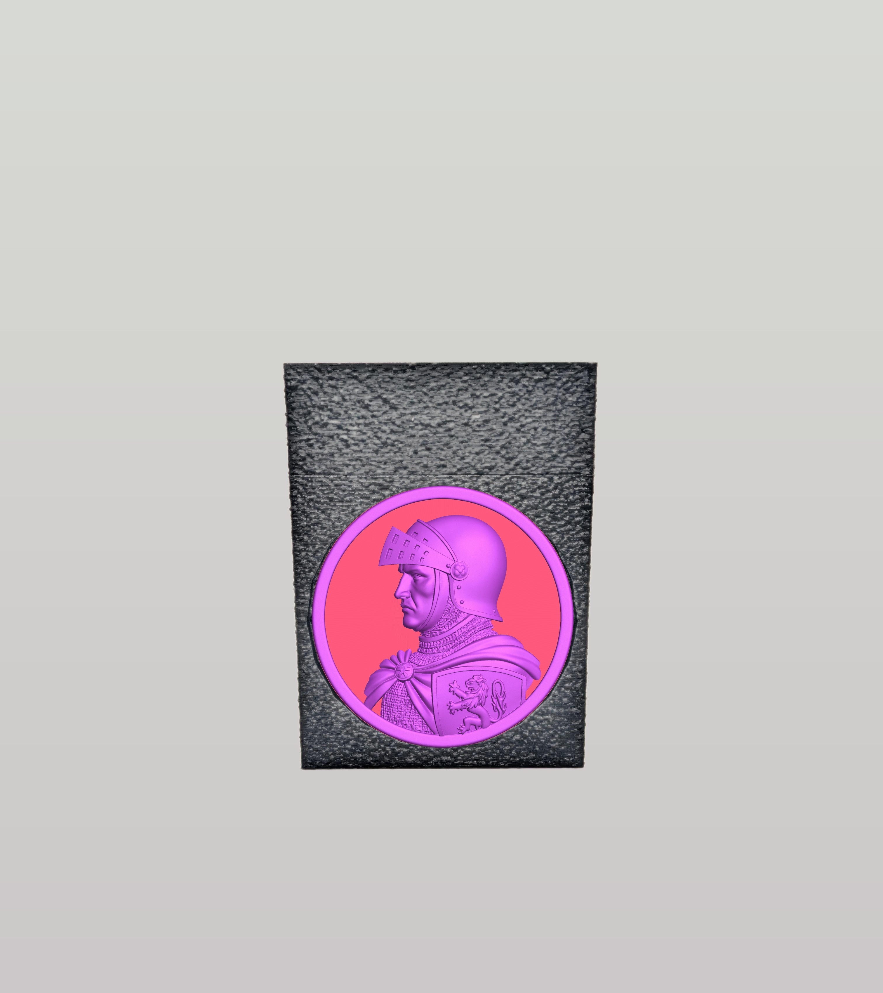 Knight Card Box — Black