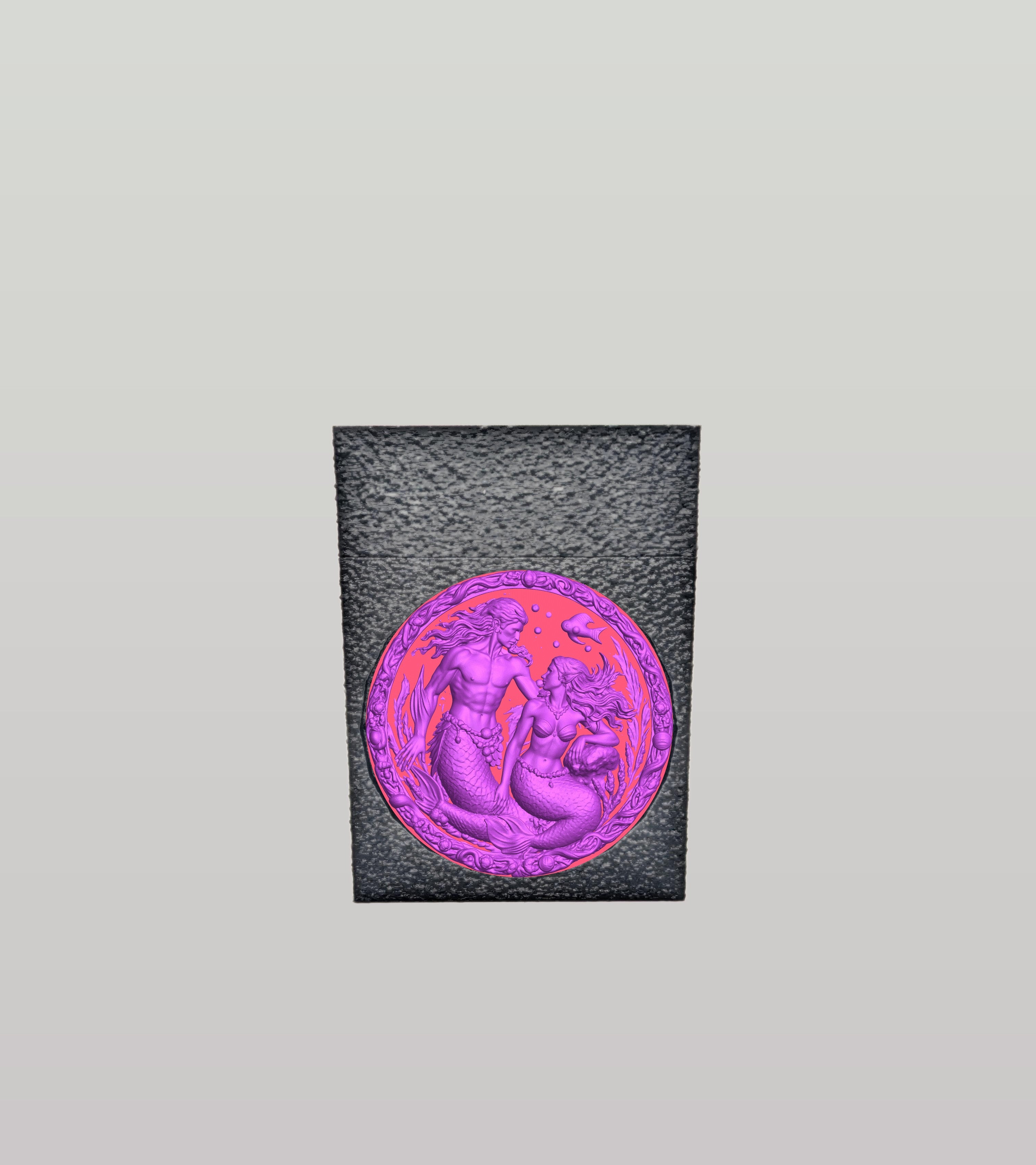 Merfolk Card Box — Black