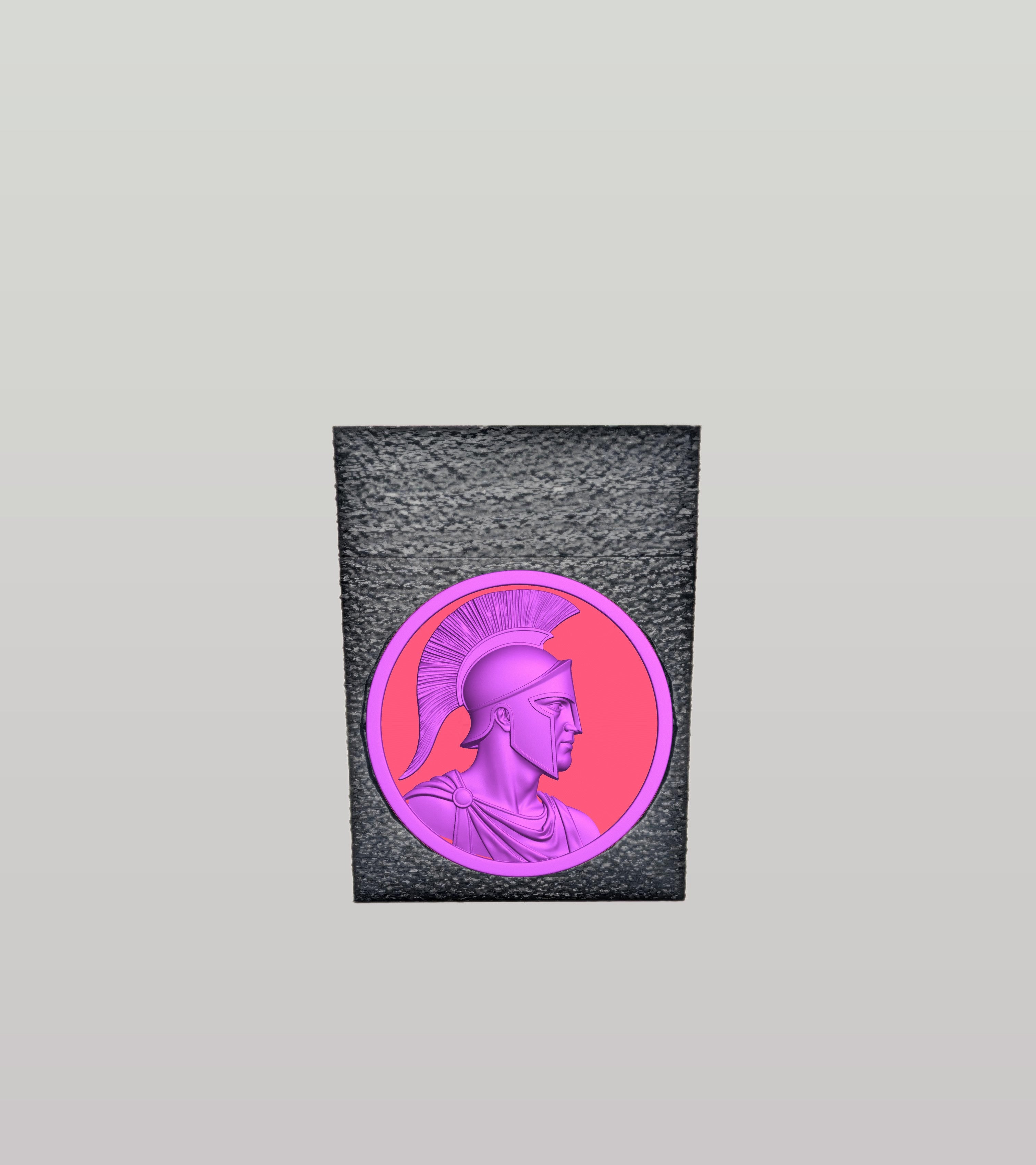 Spartan Card Box — Black