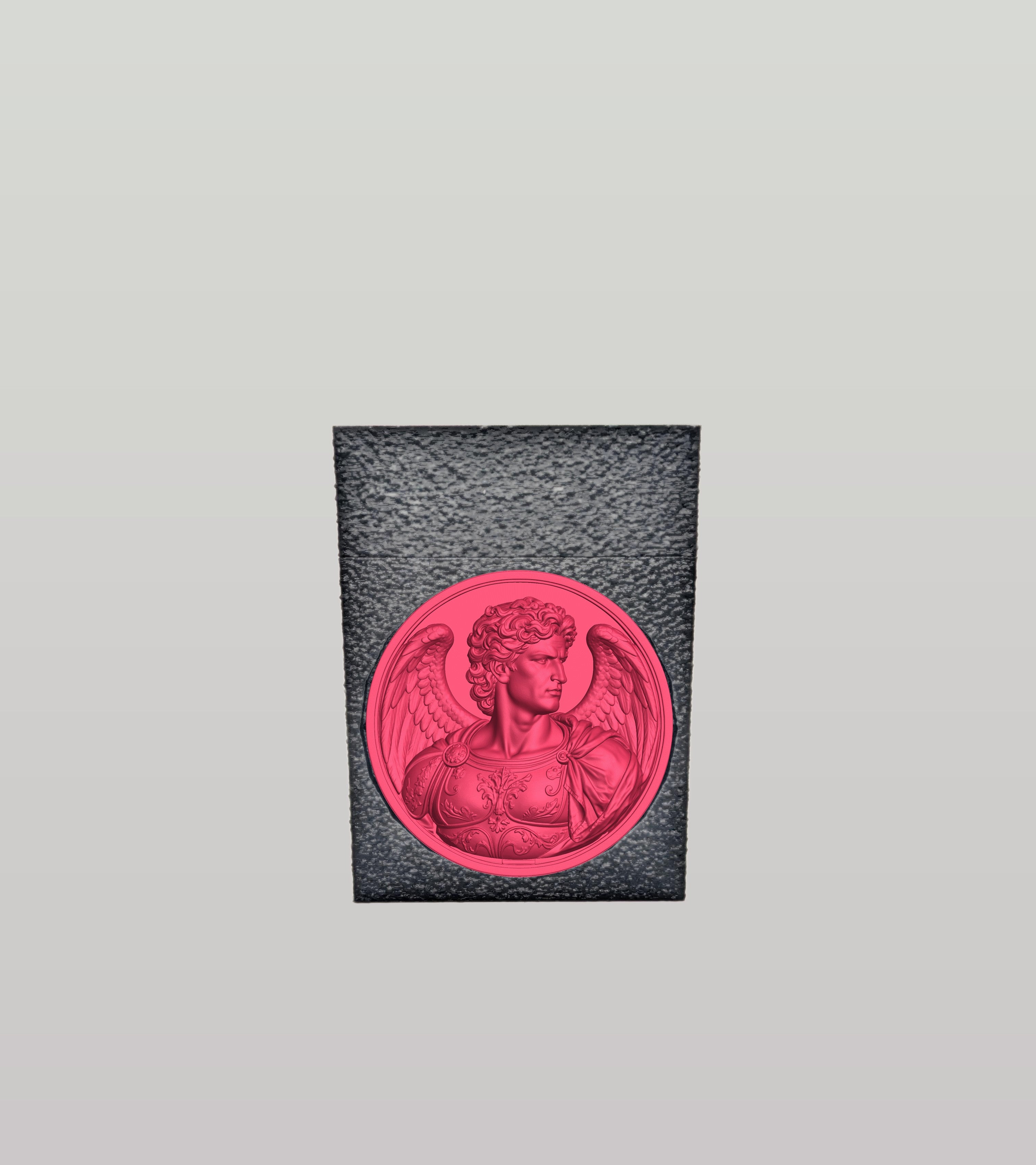 Angel Card Box — Black