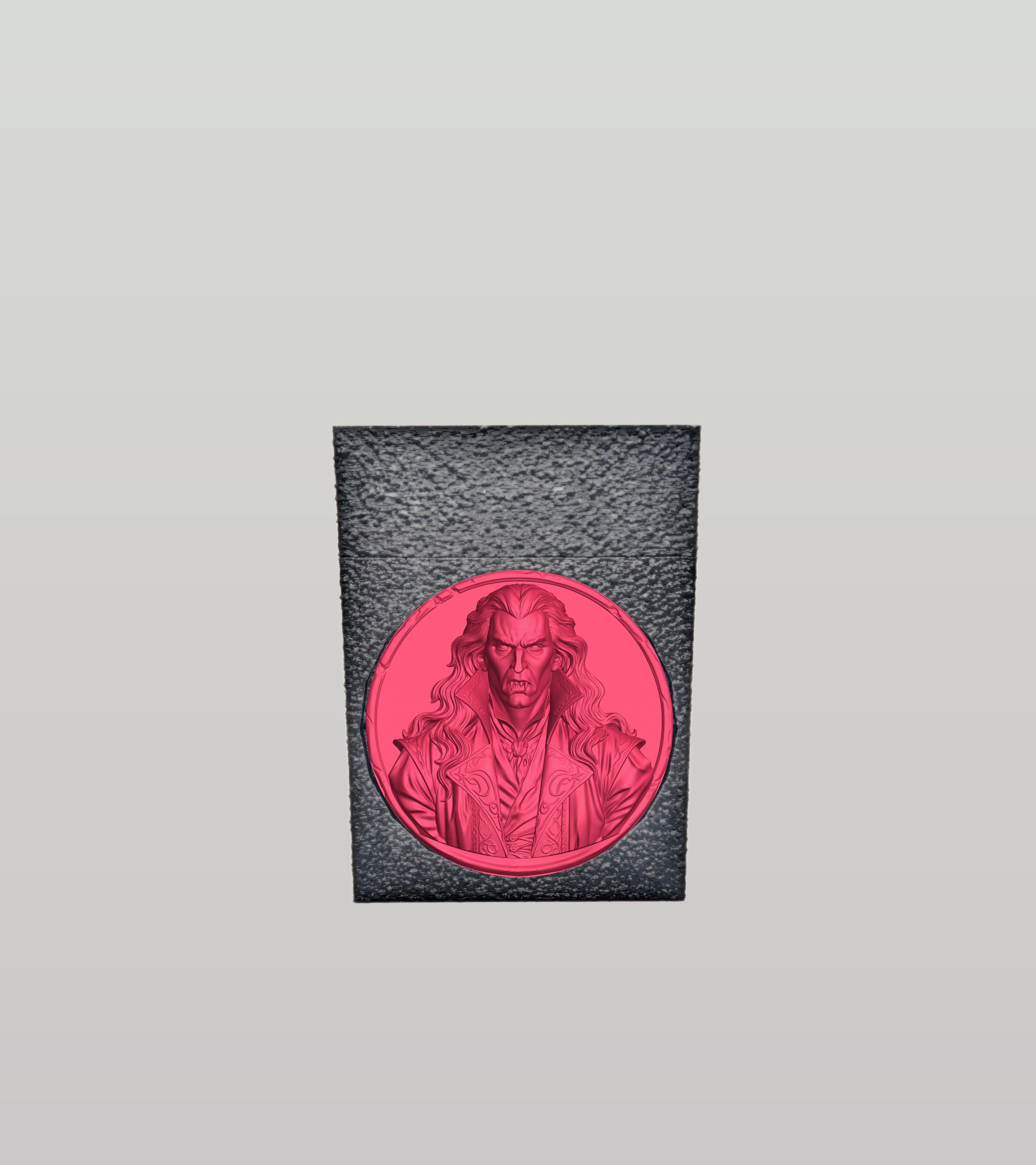 Gothic Vampire Card Box — Black
