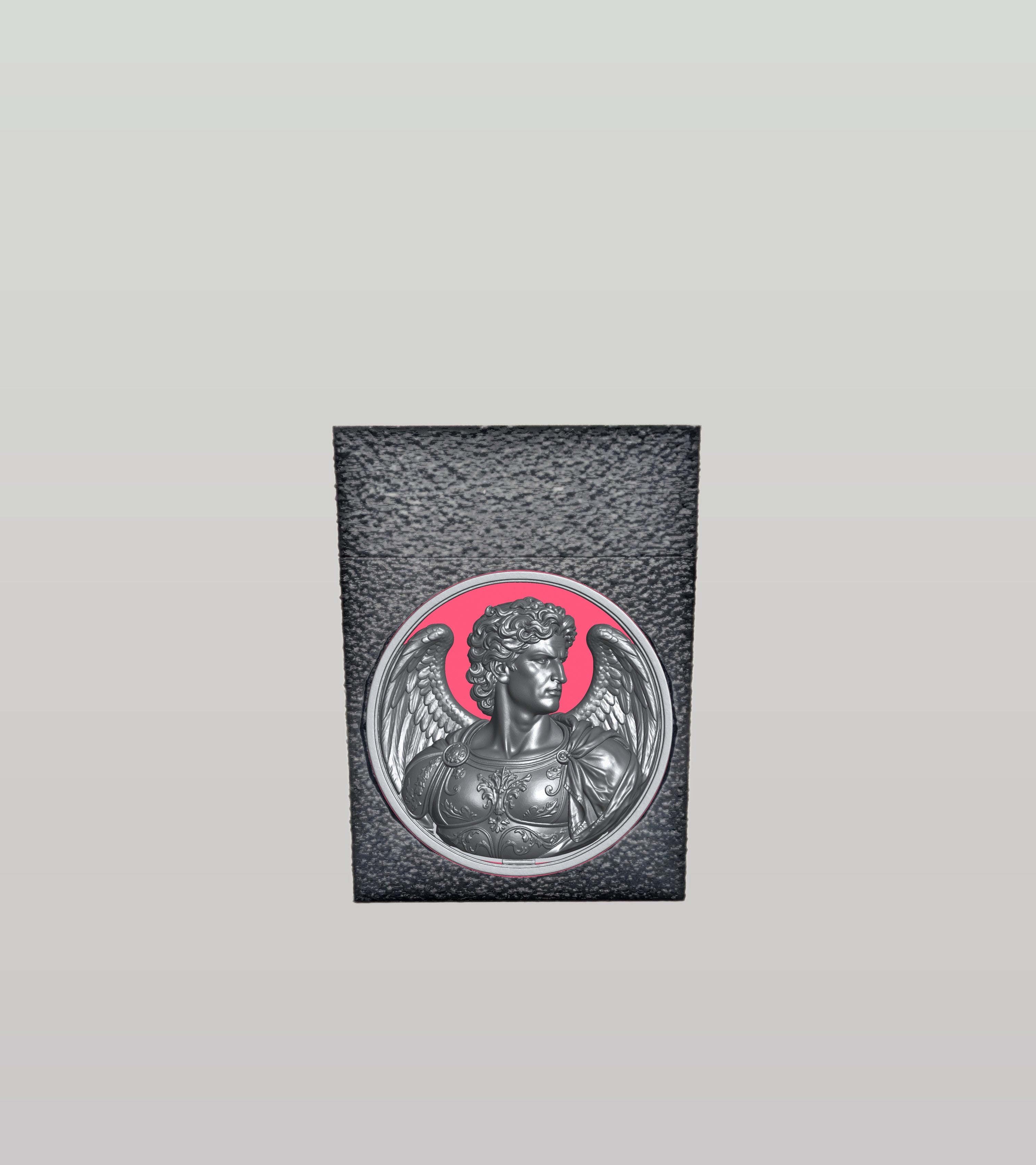 Angel Card Box — Black