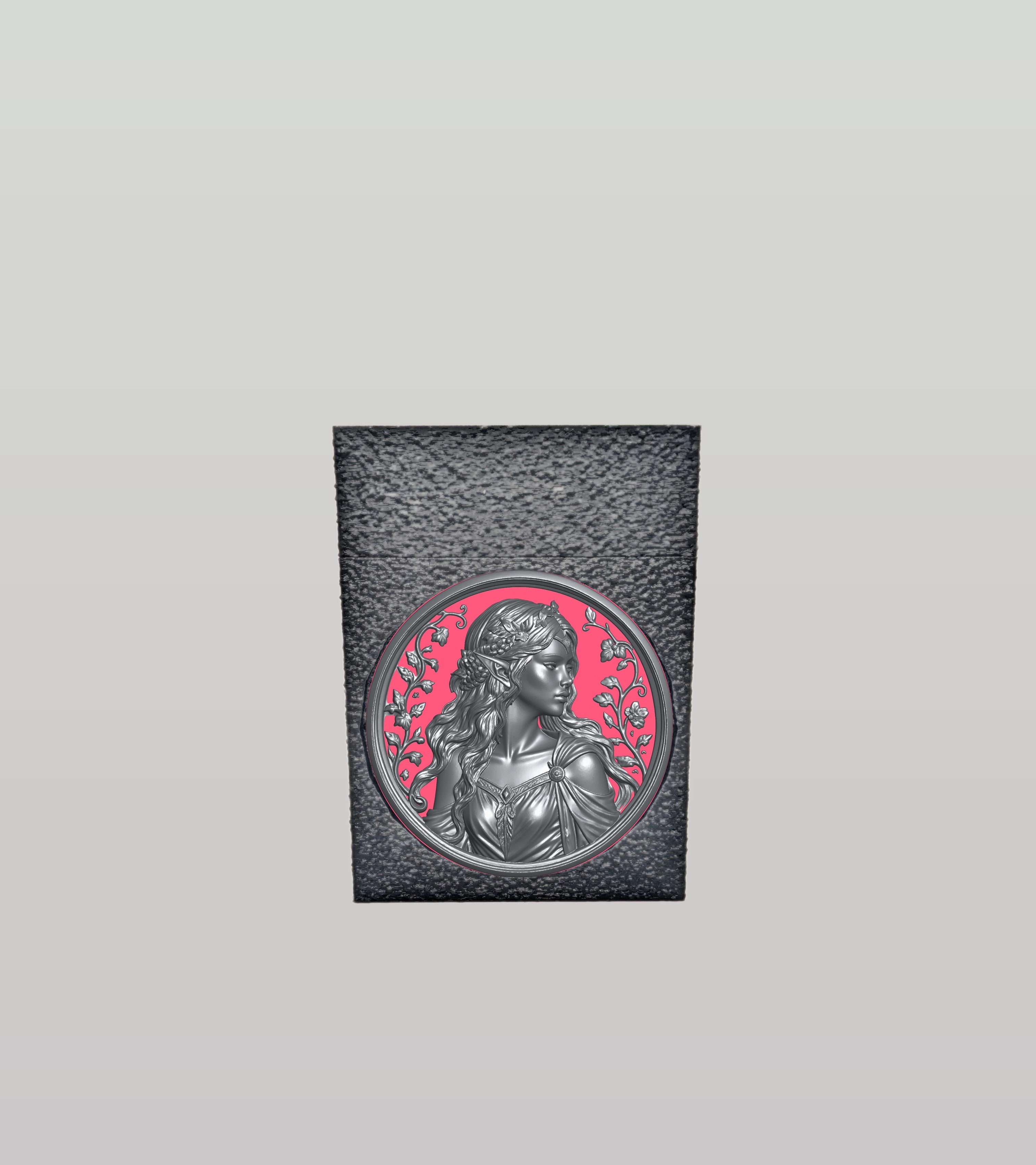 Elf Maiden Card Box — Black