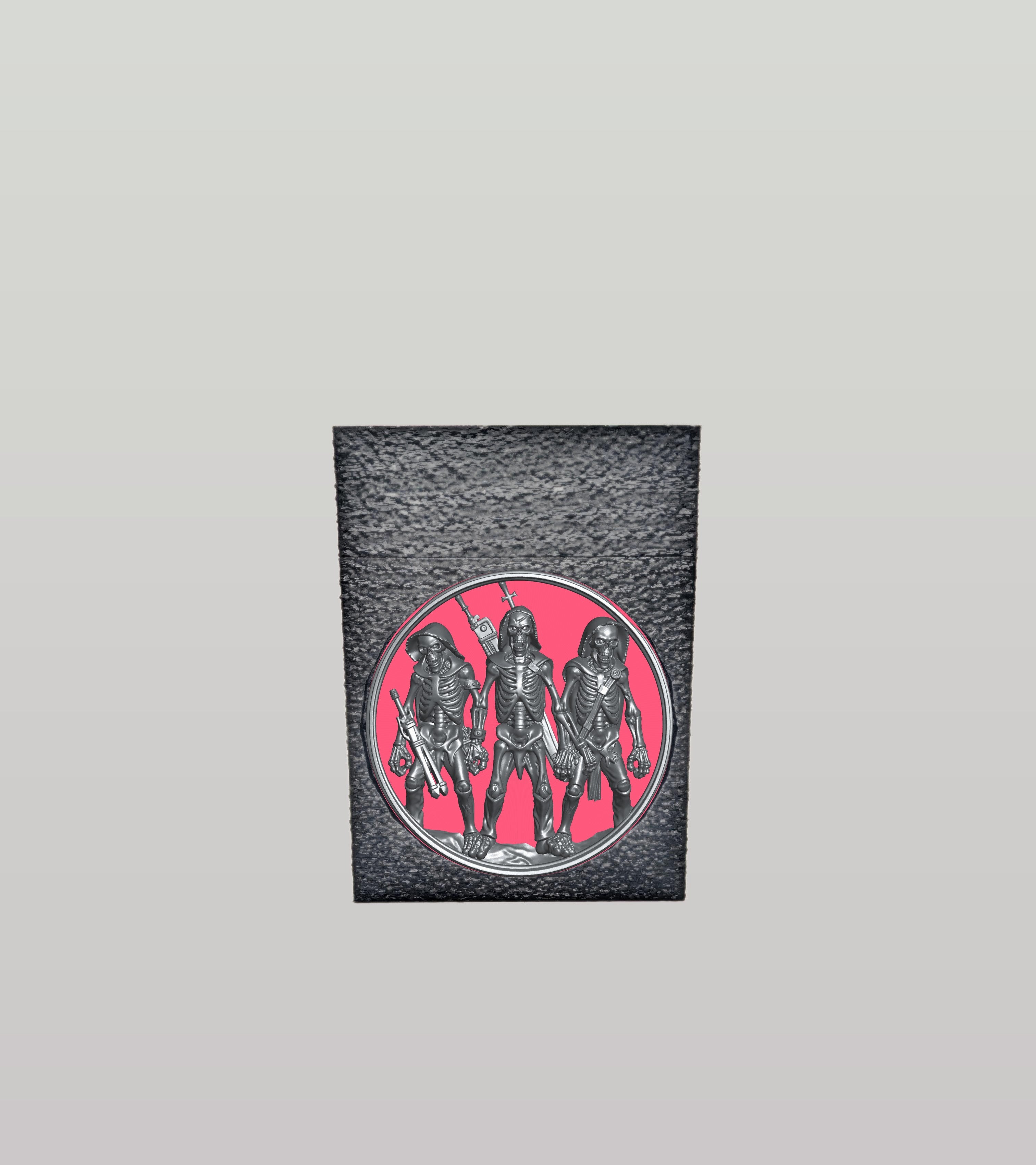 Skeleton Army Card Box — Black
