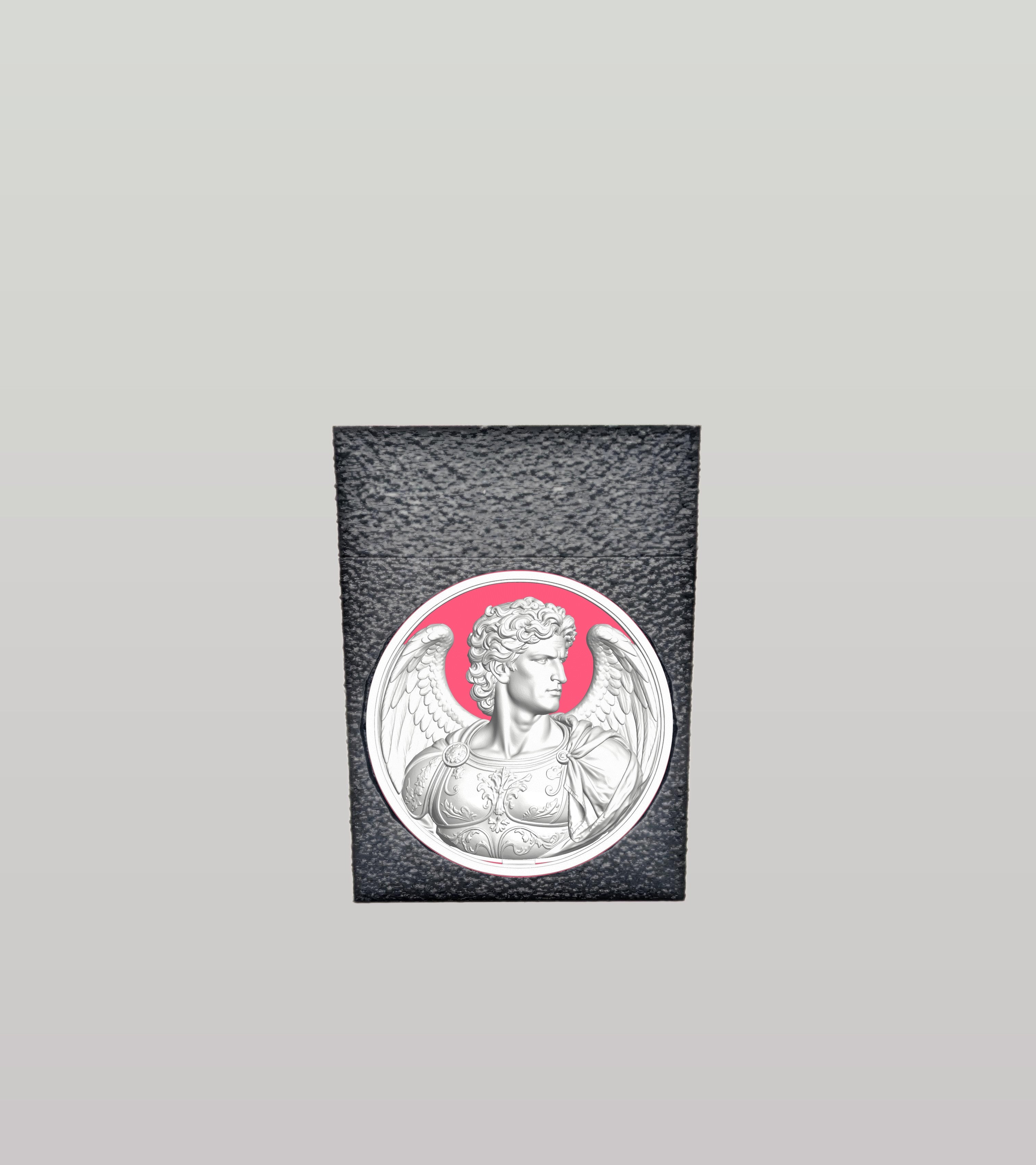 Angel Card Box — Black