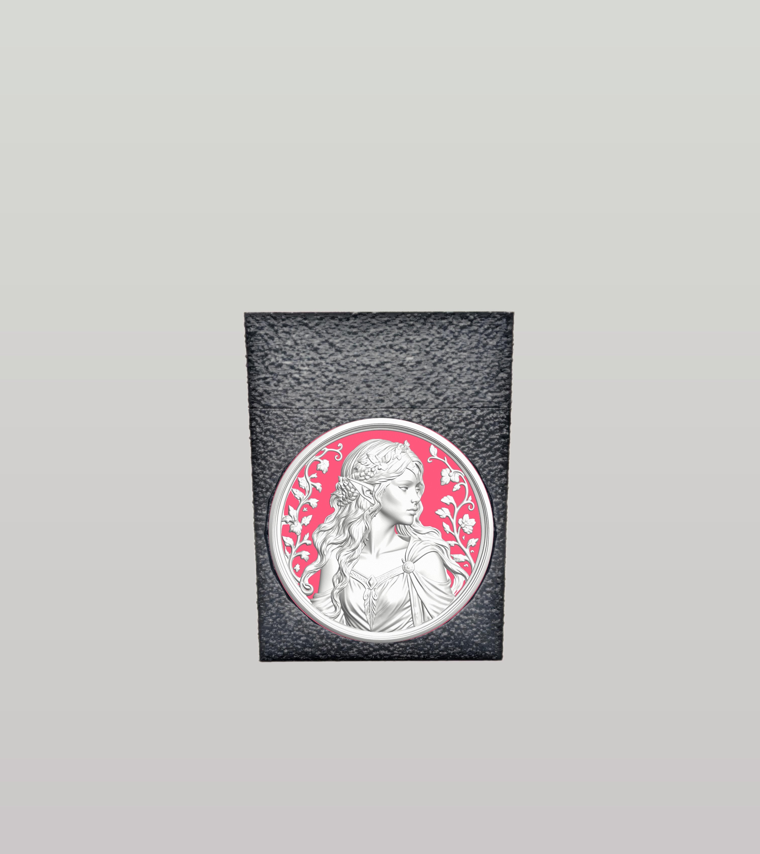 Elf Maiden Card Box — Black
