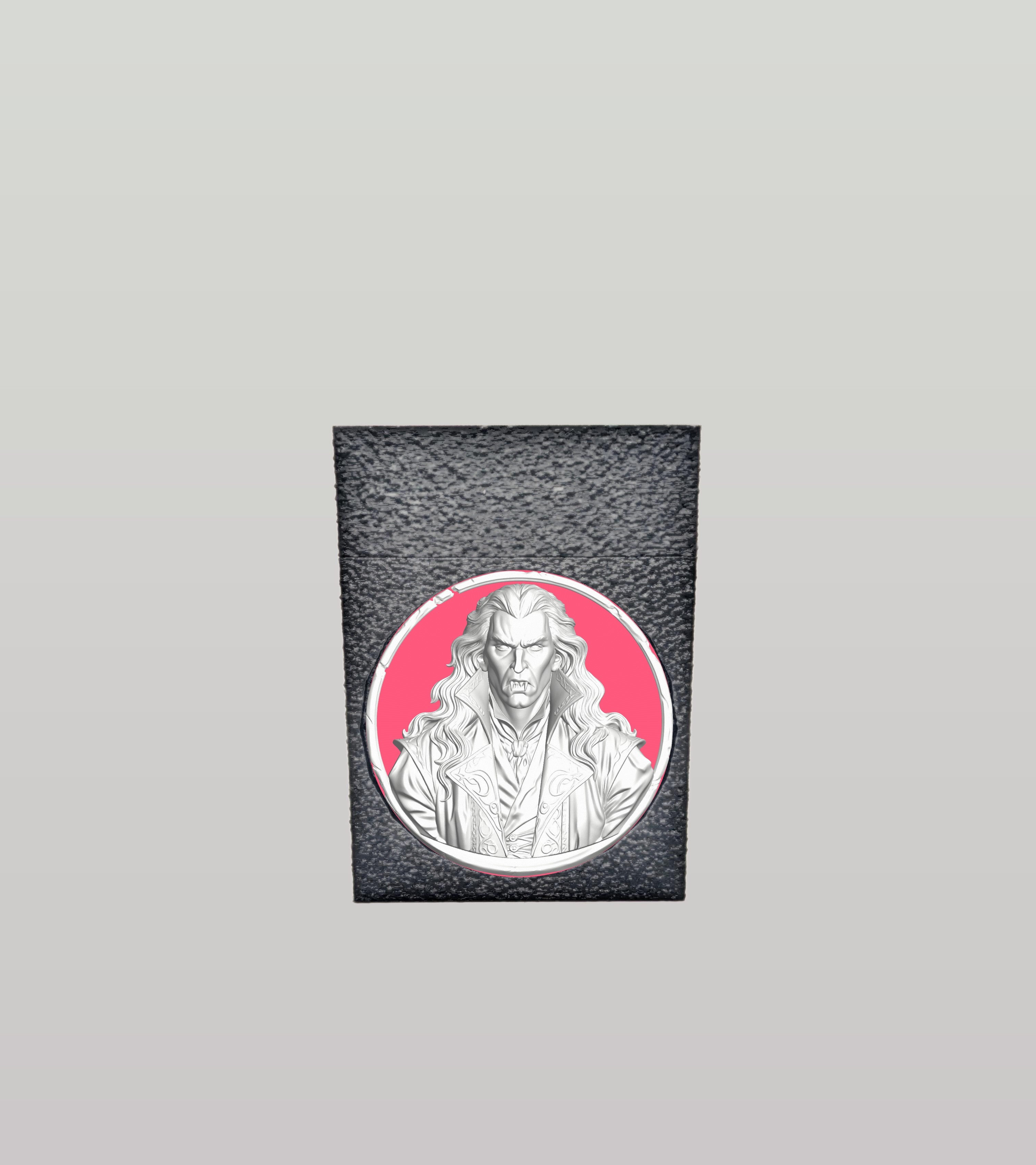 Gothic Vampire Card Box — Black