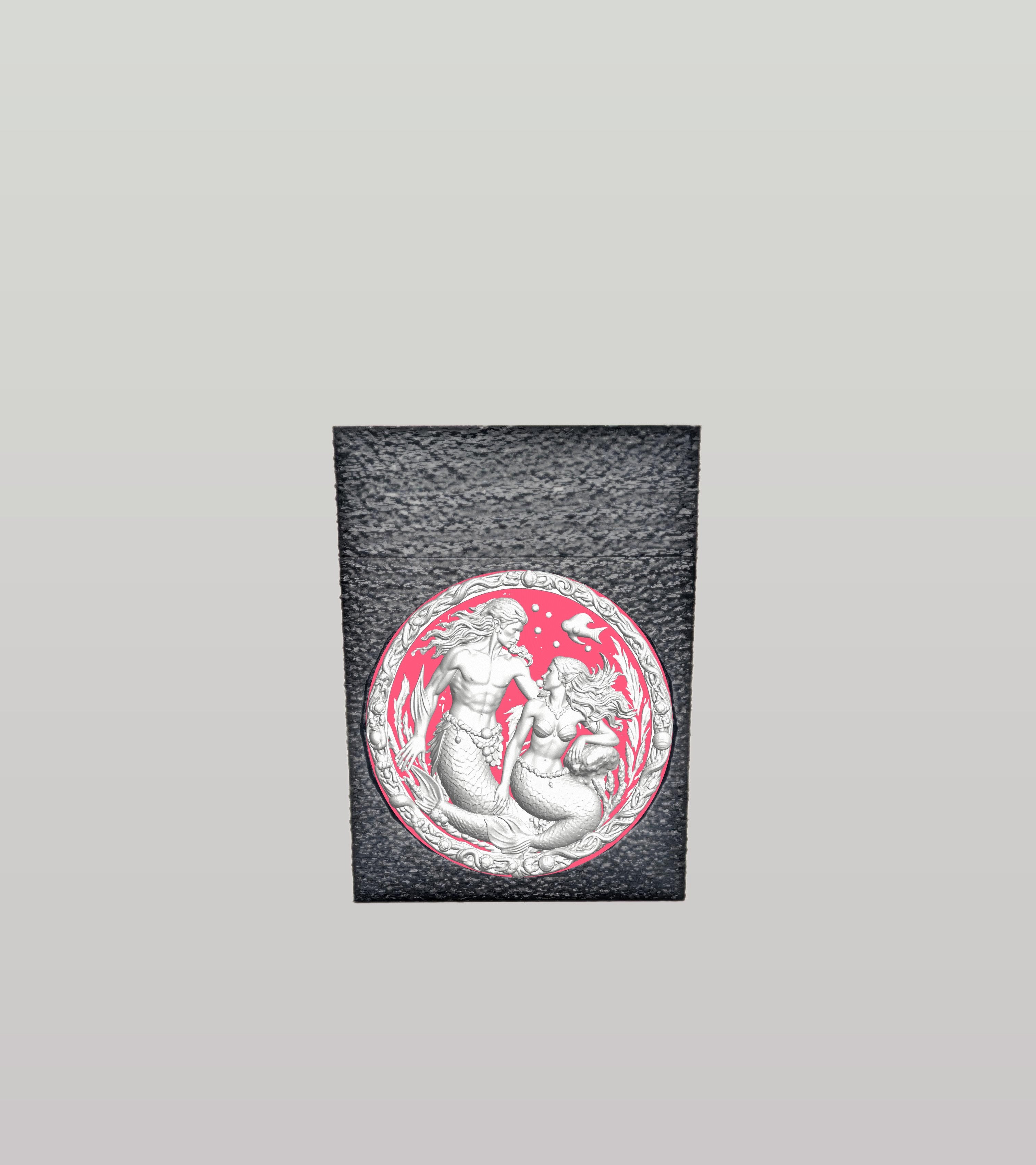 Merfolk Card Box — Black