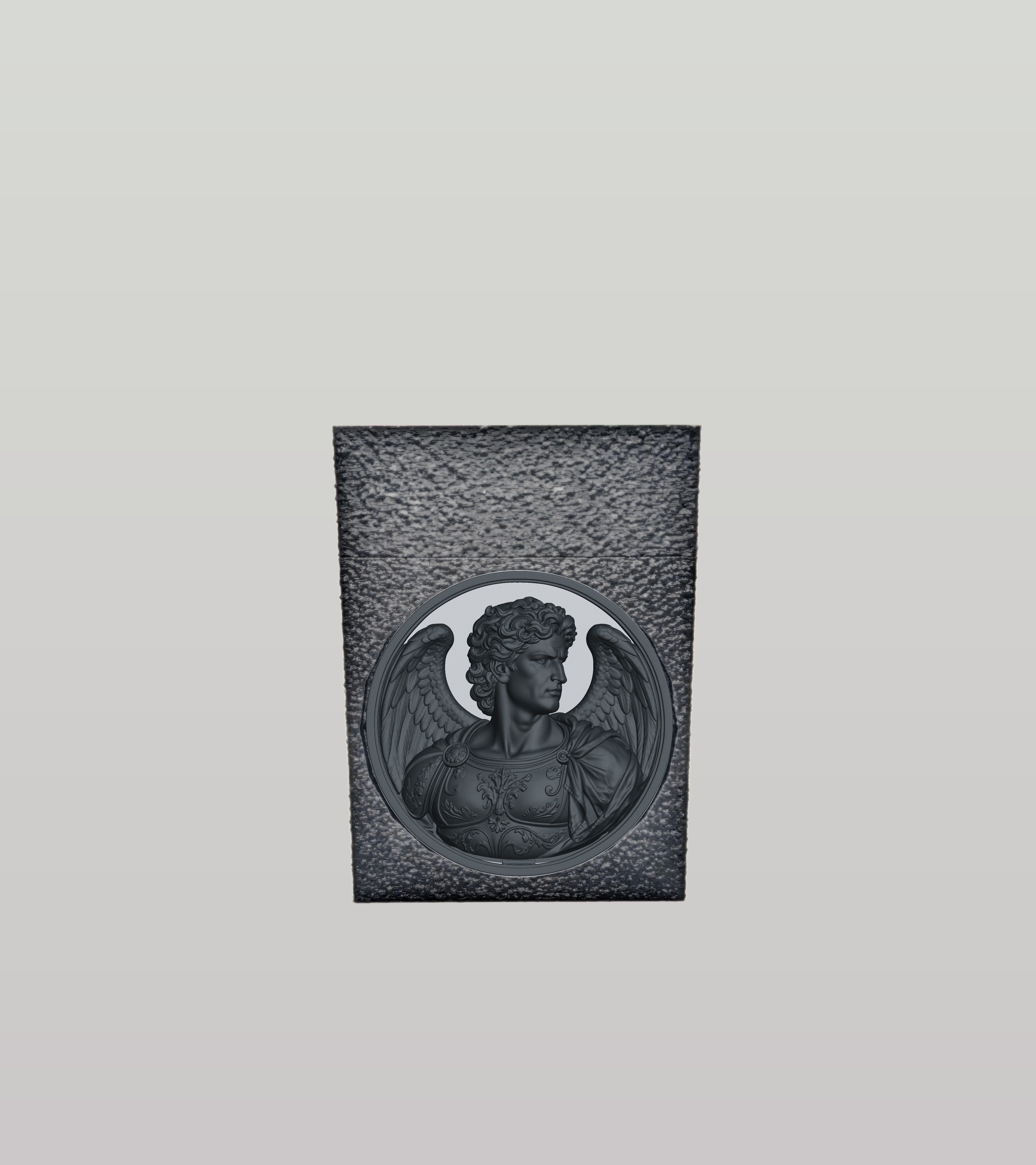 Angel Card Box — Black