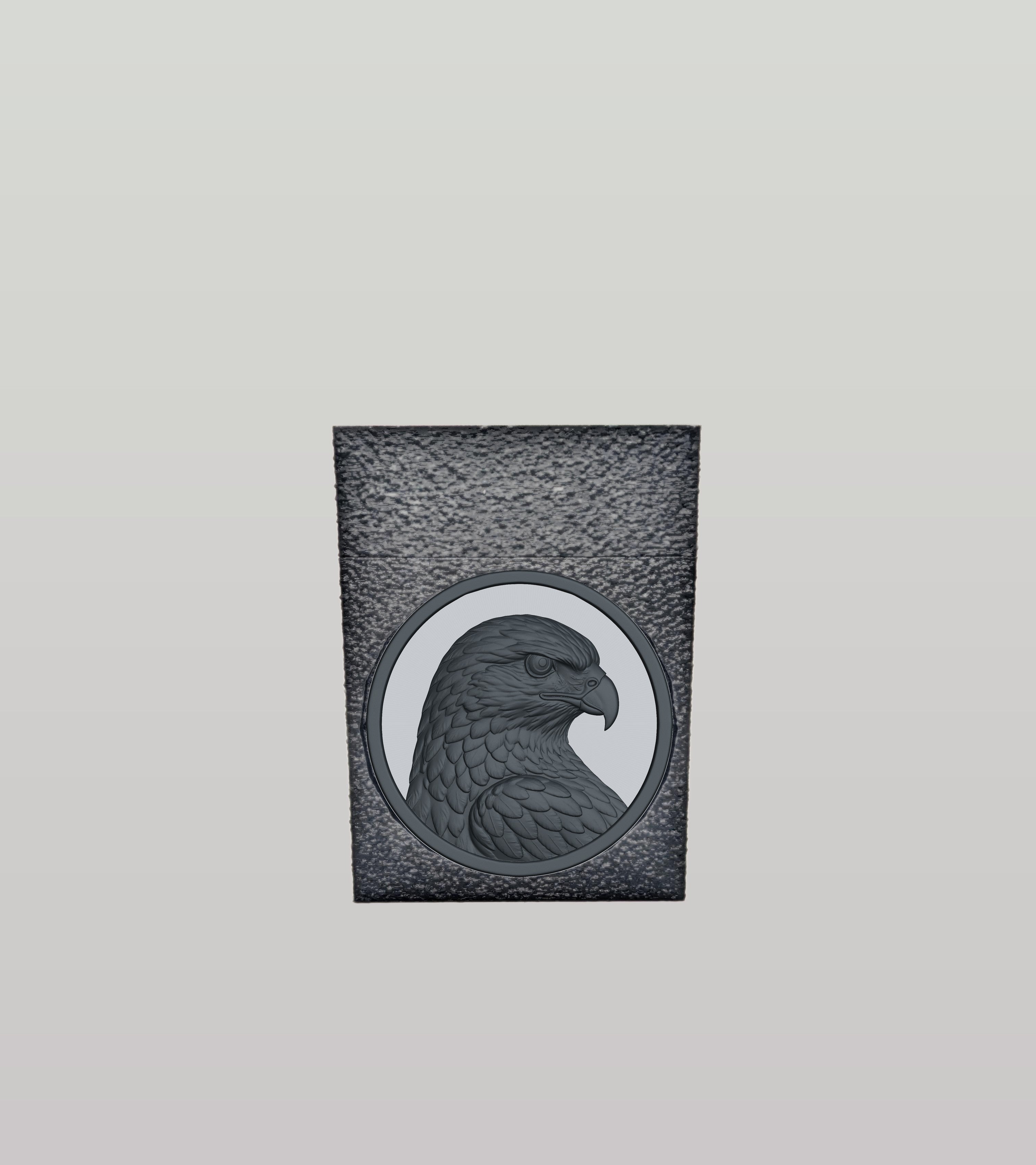 Eagle Card Box — Black