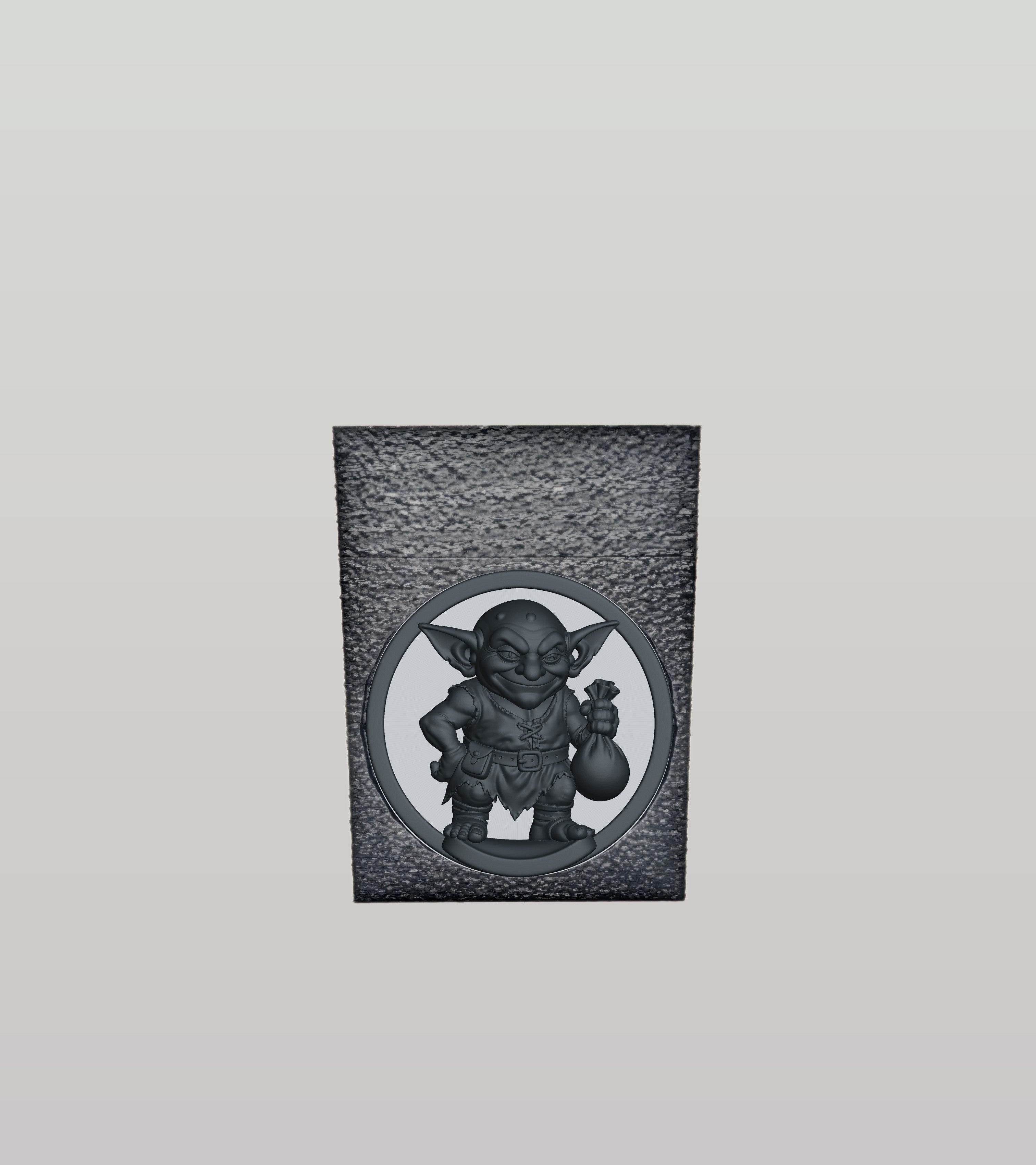 Greedy Goblin Card Box — Black
