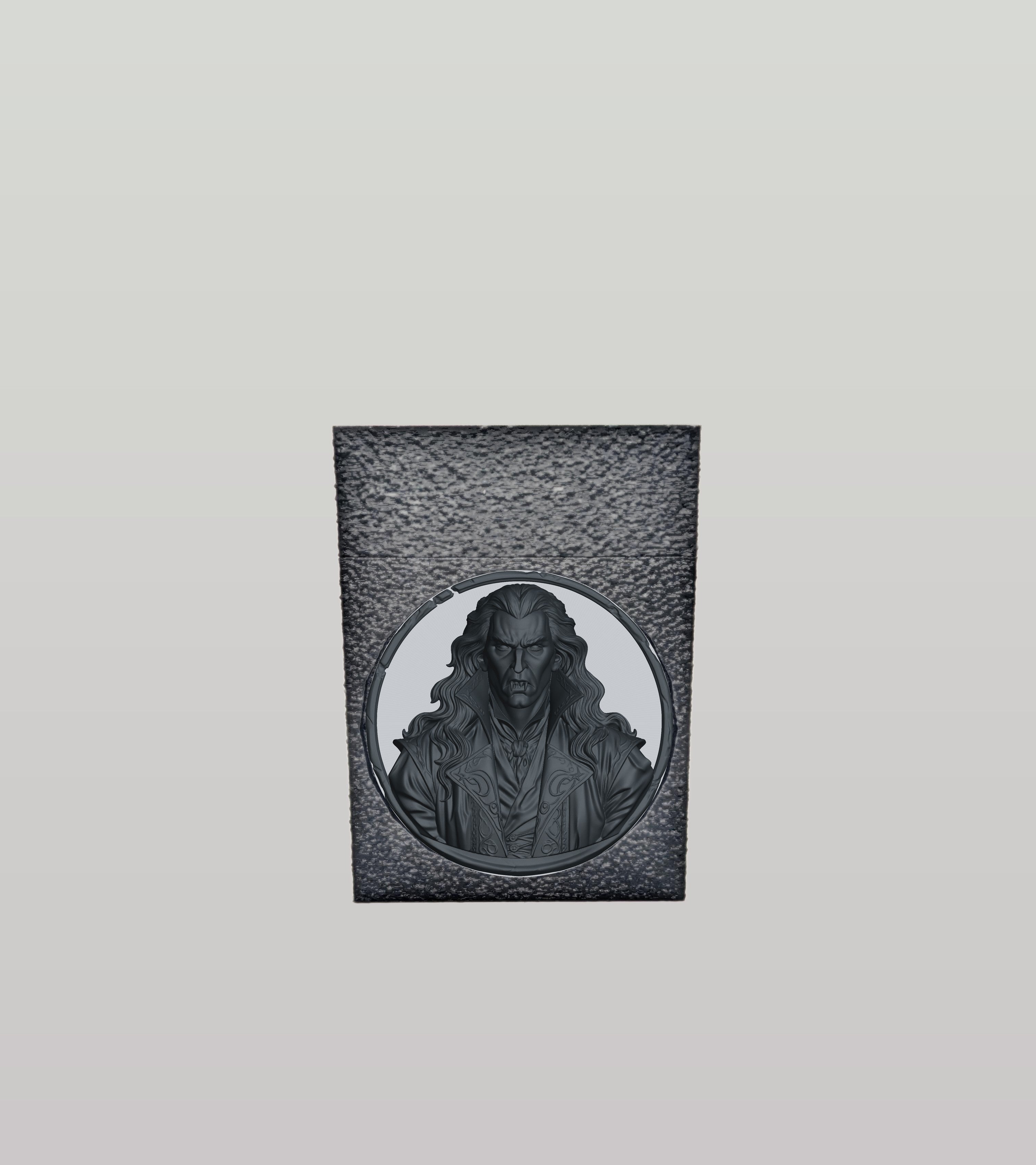 Gothic Vampire Card Box — Black