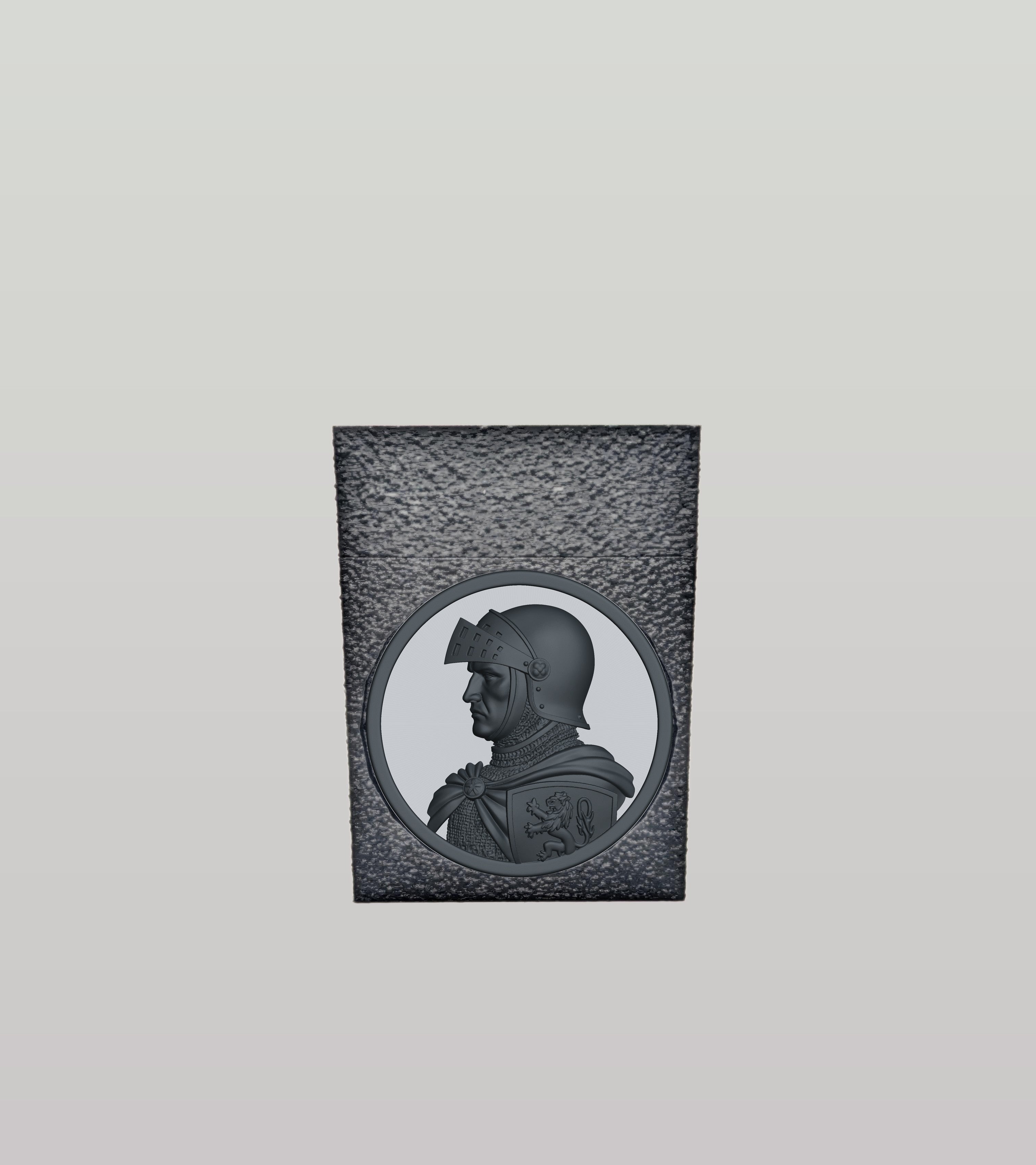 Knight Card Box — Black