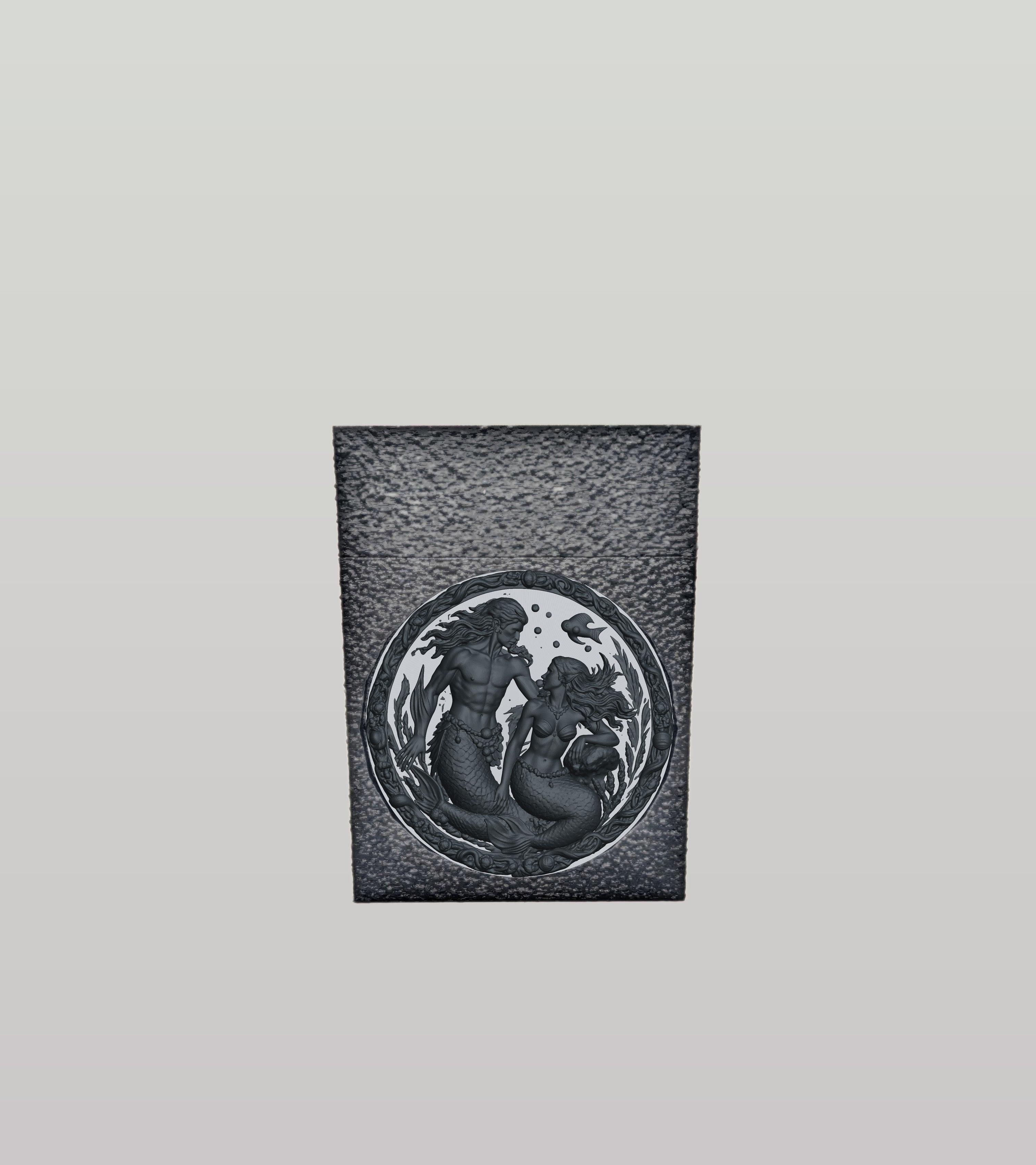 Merfolk Card Box — Black