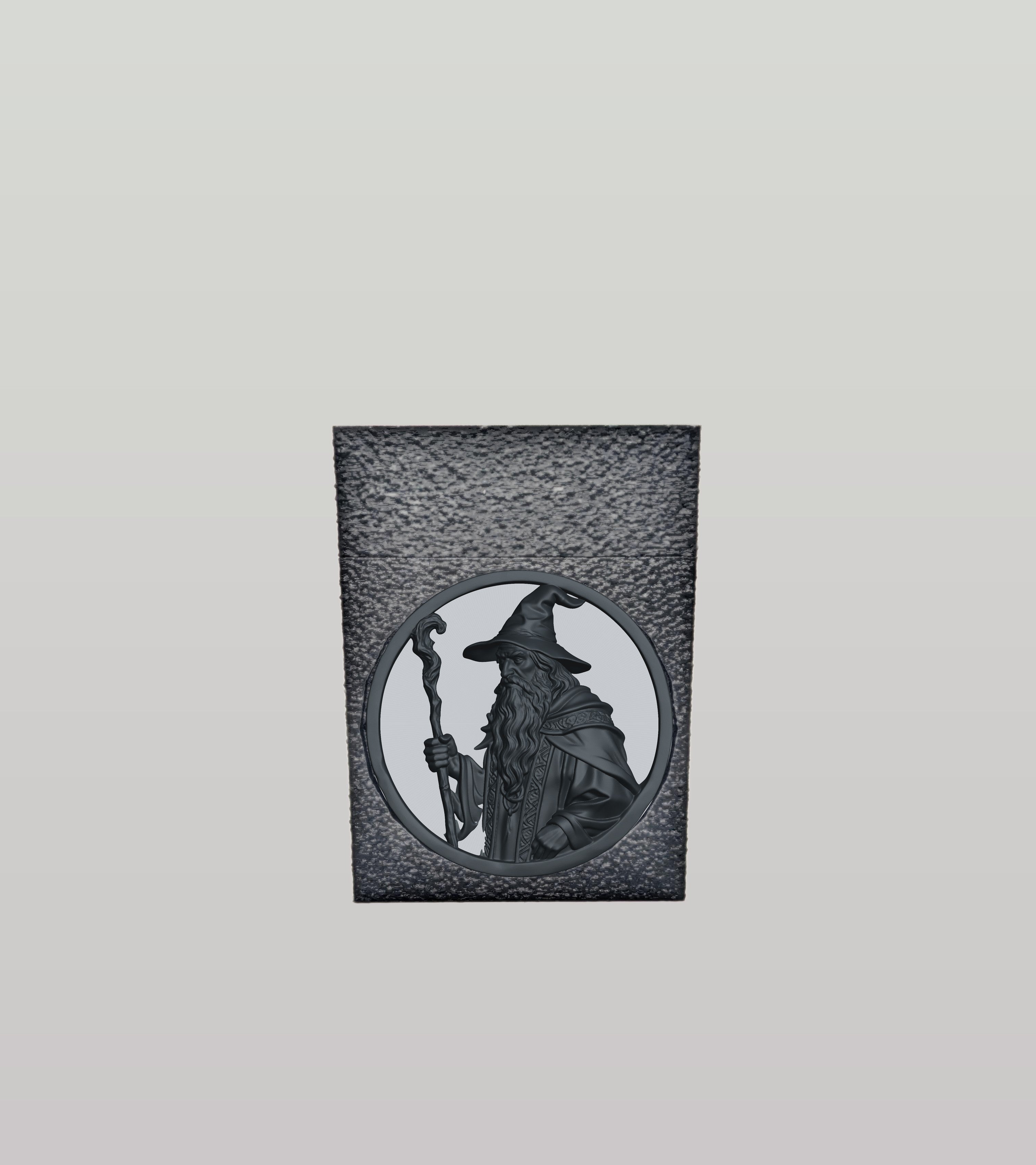 Wizard Card Box — Black