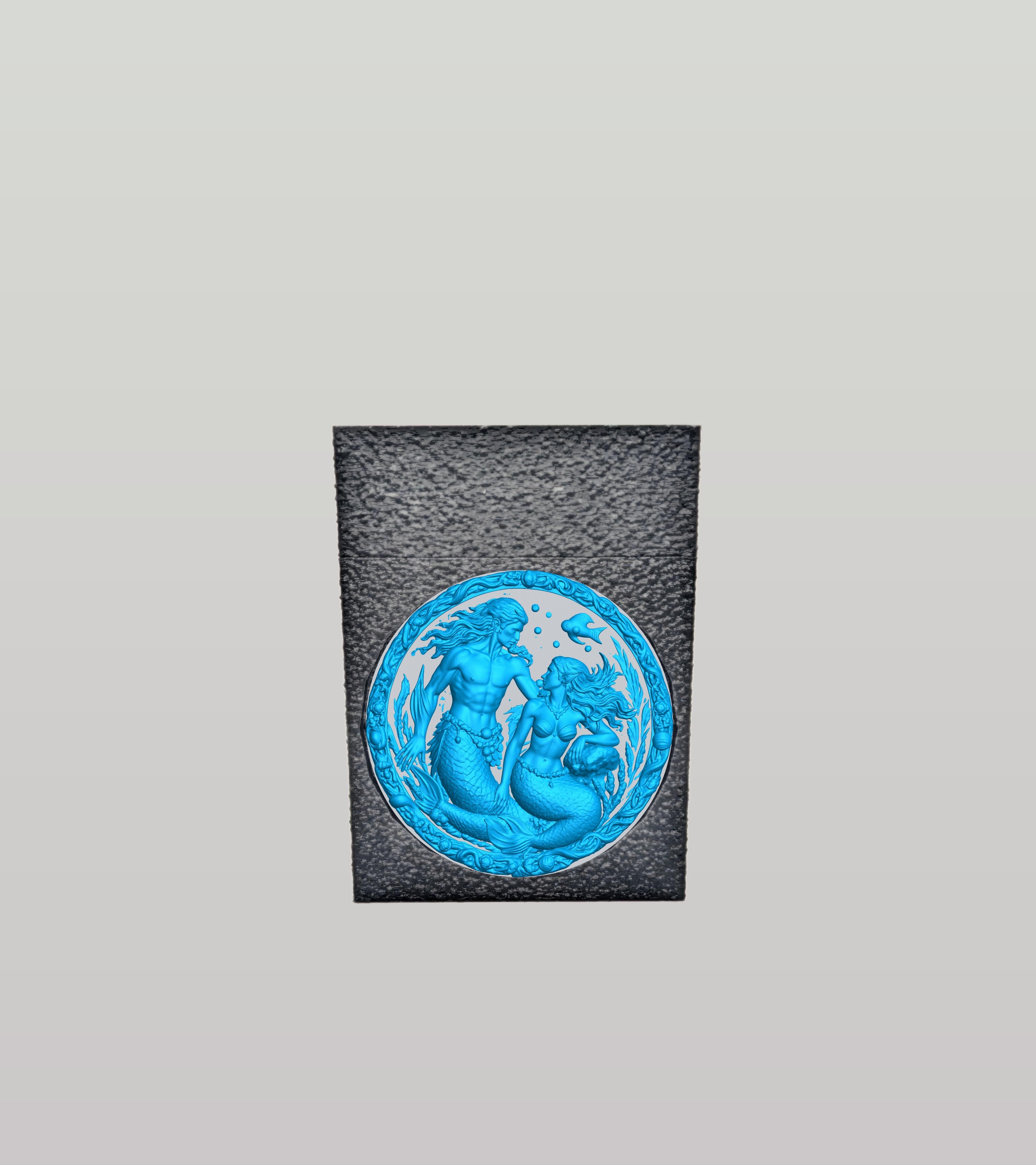 Merfolk Card Box — Black