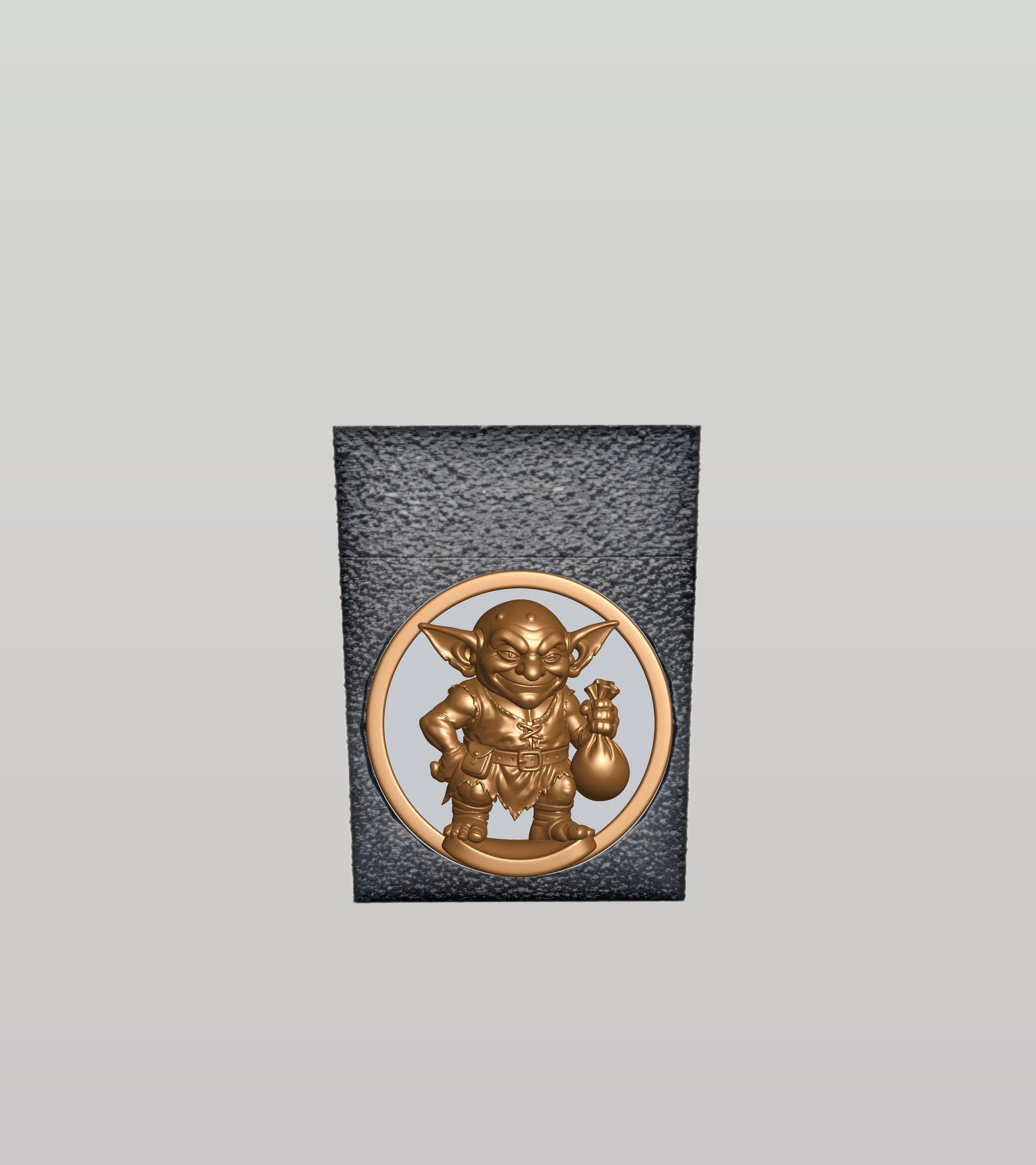 Greedy Goblin Card Box — Black