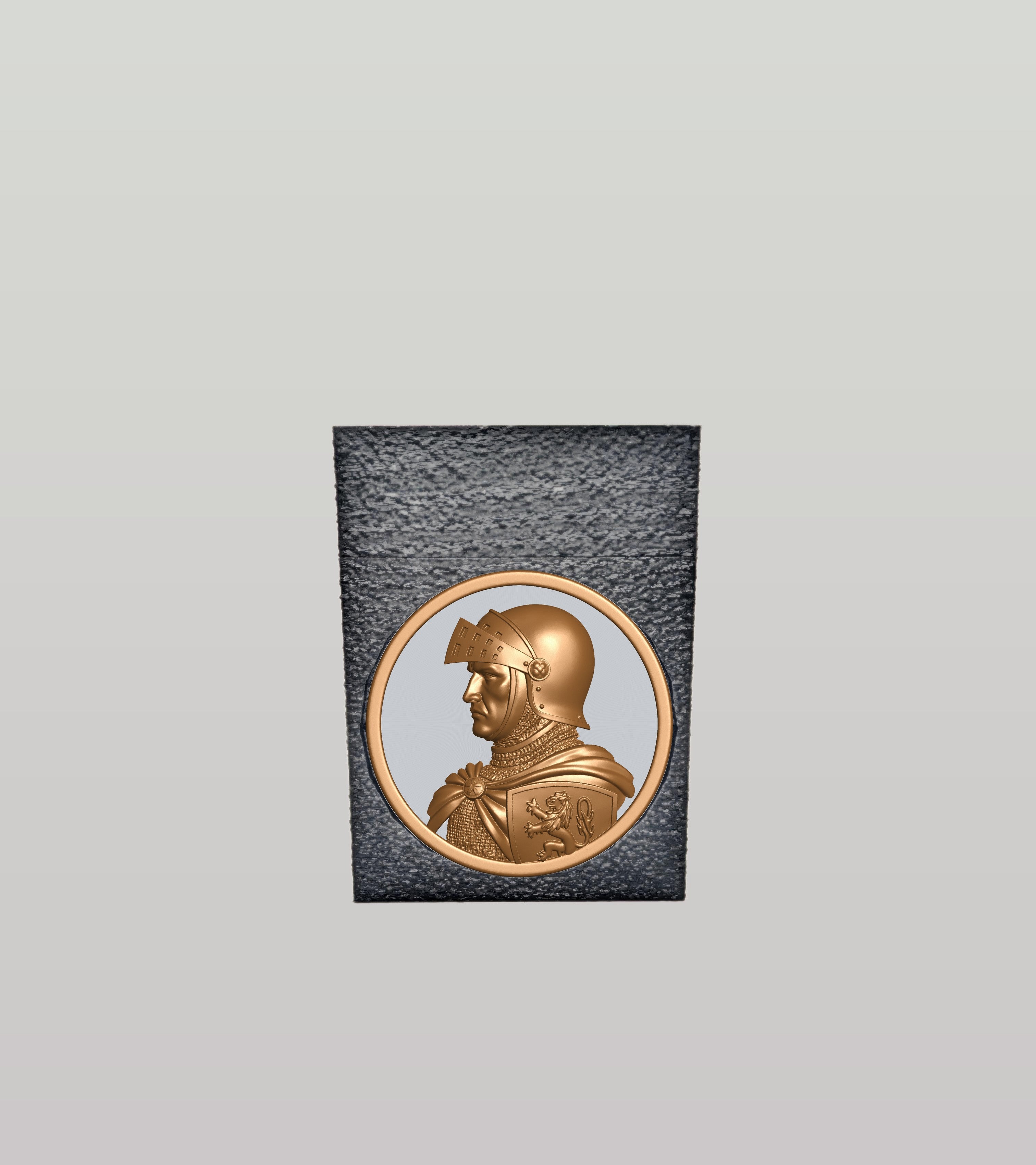 Knight Card Box — Black