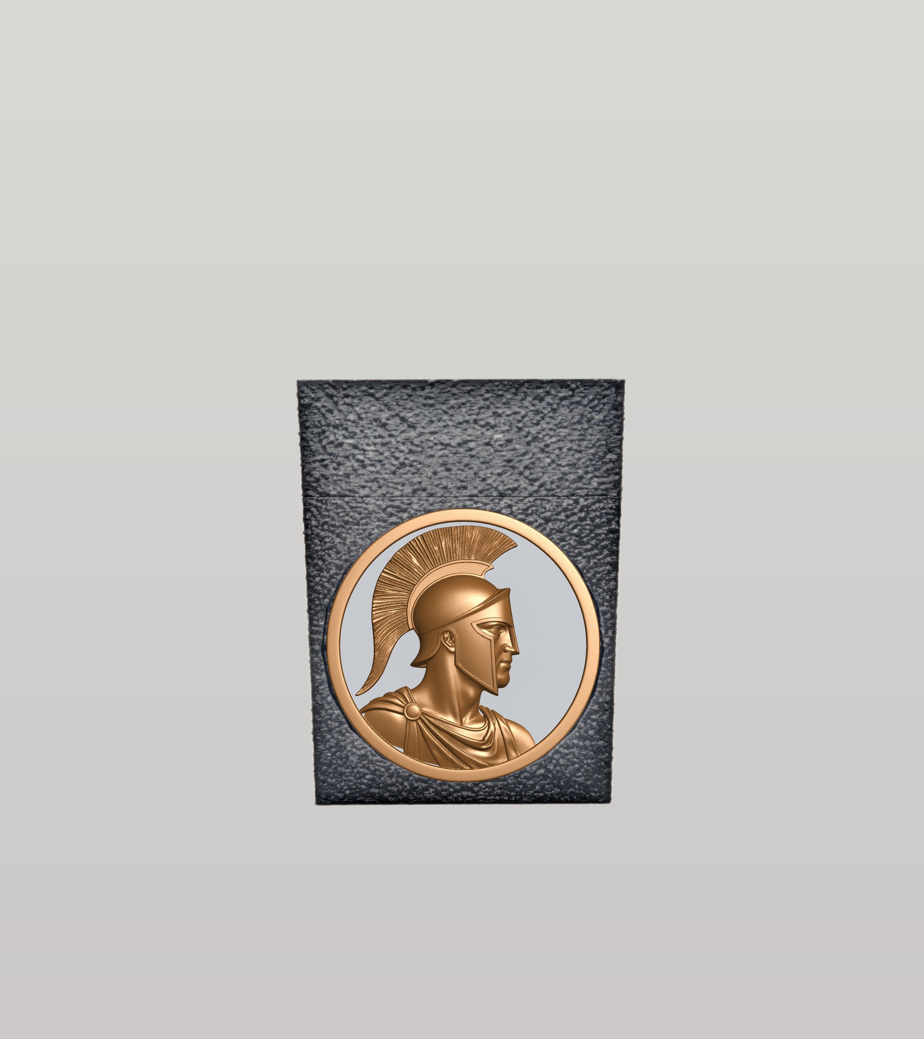 Spartan Card Box — Black