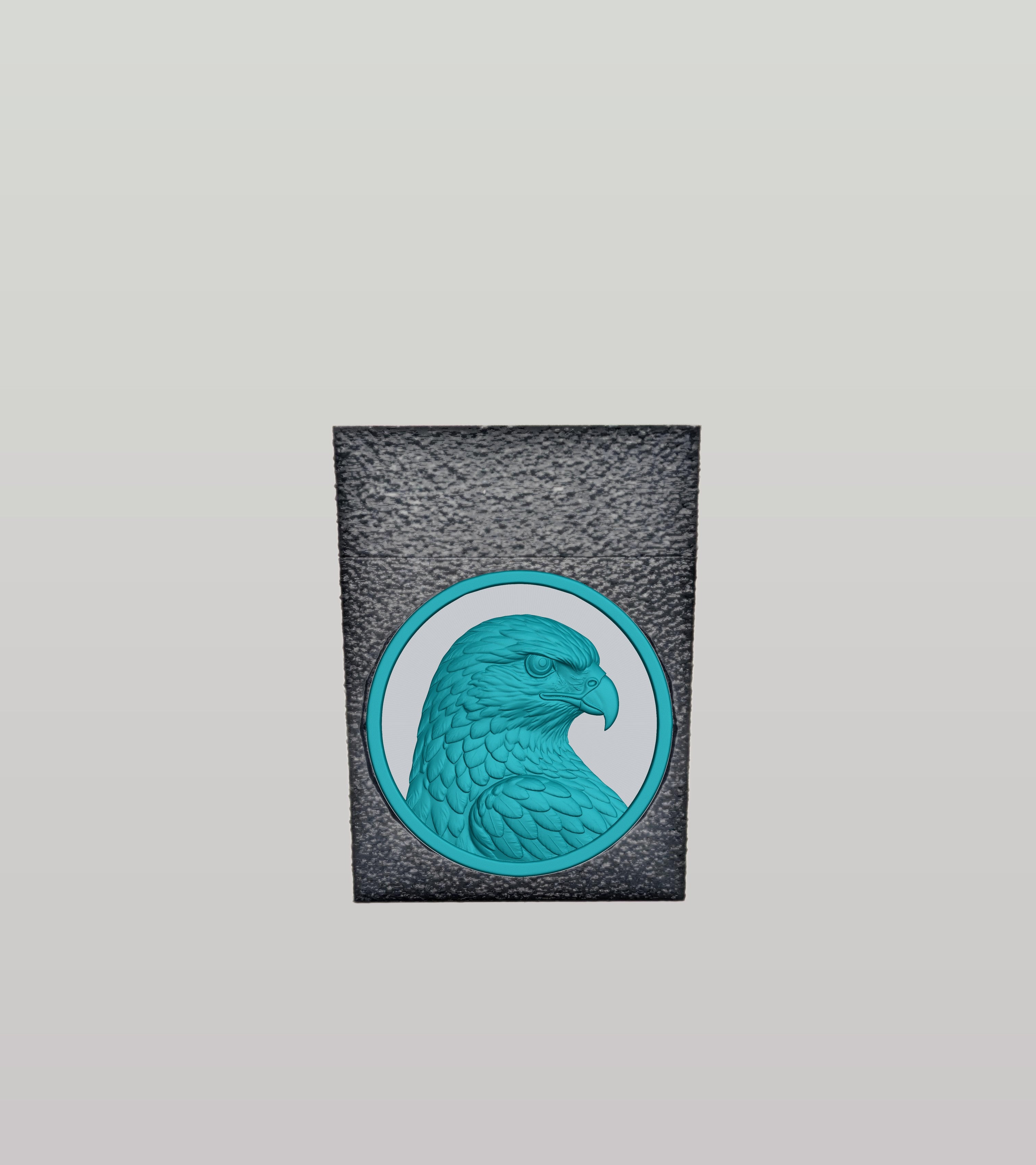 Eagle Card Box — Black