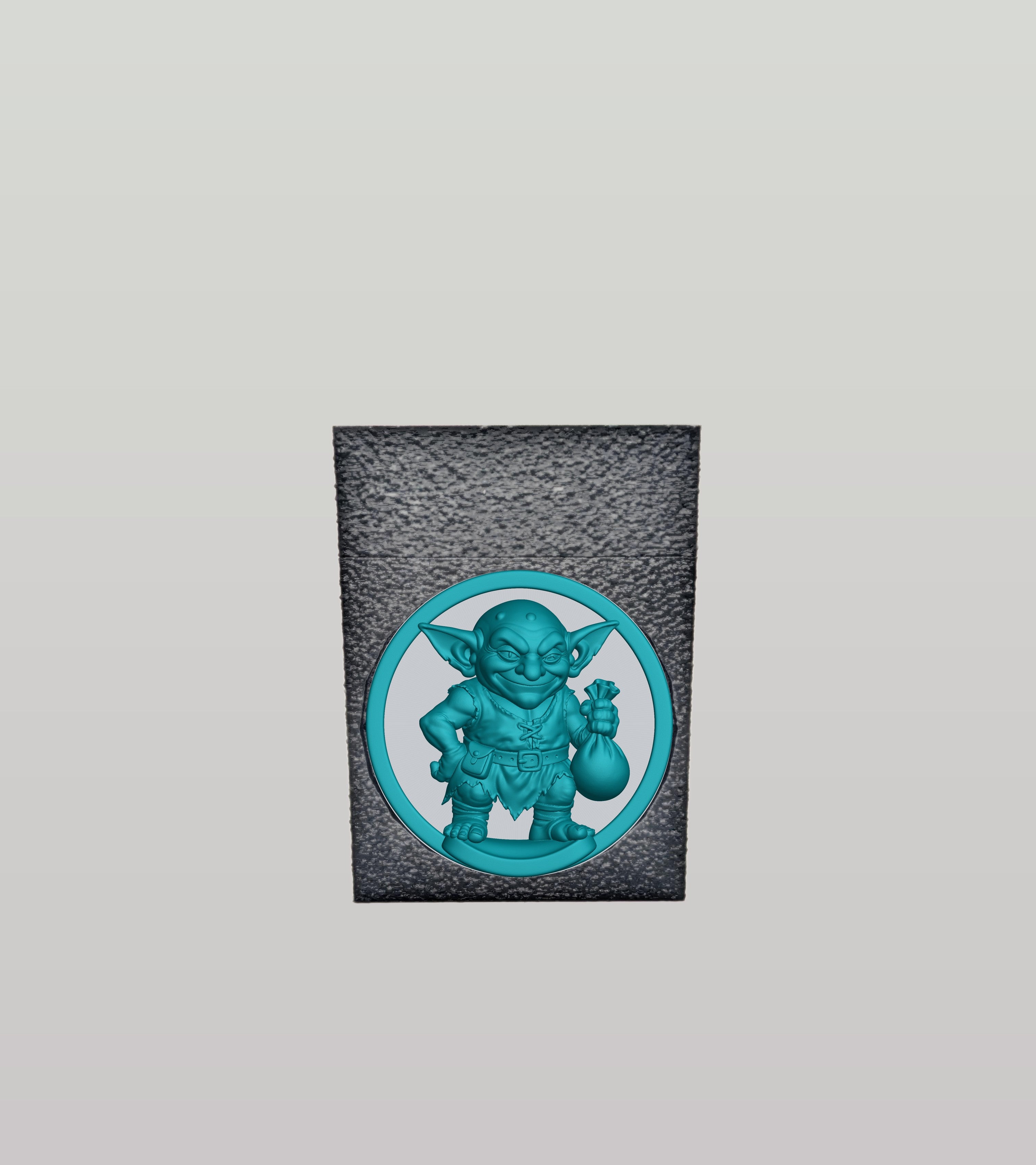 Greedy Goblin Card Box — Black
