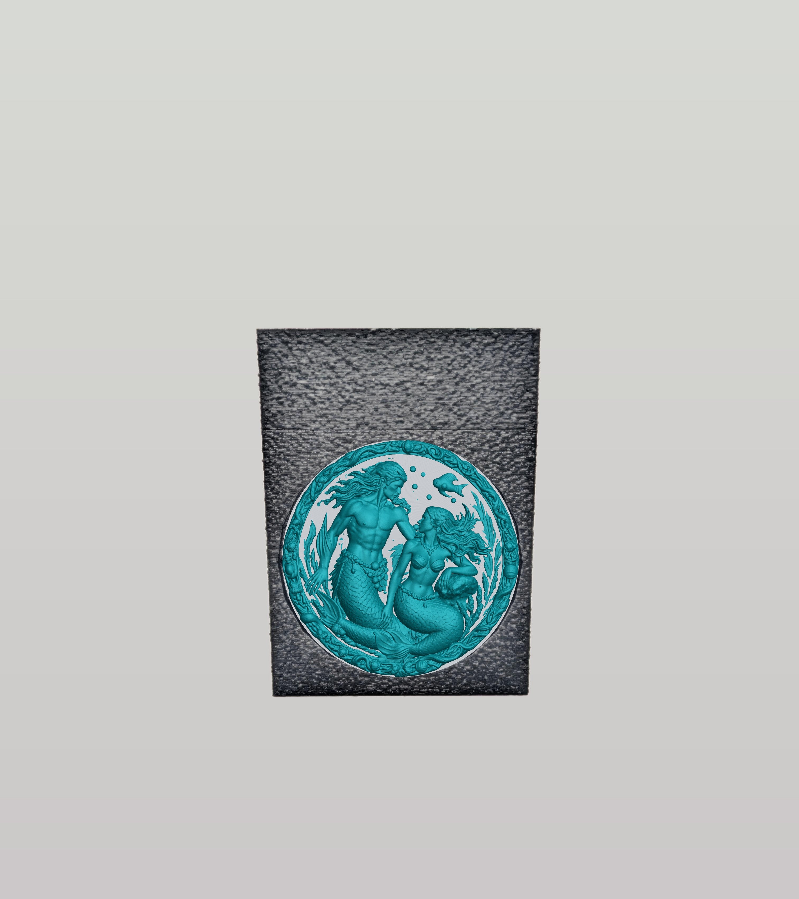 Merfolk Card Box — Black