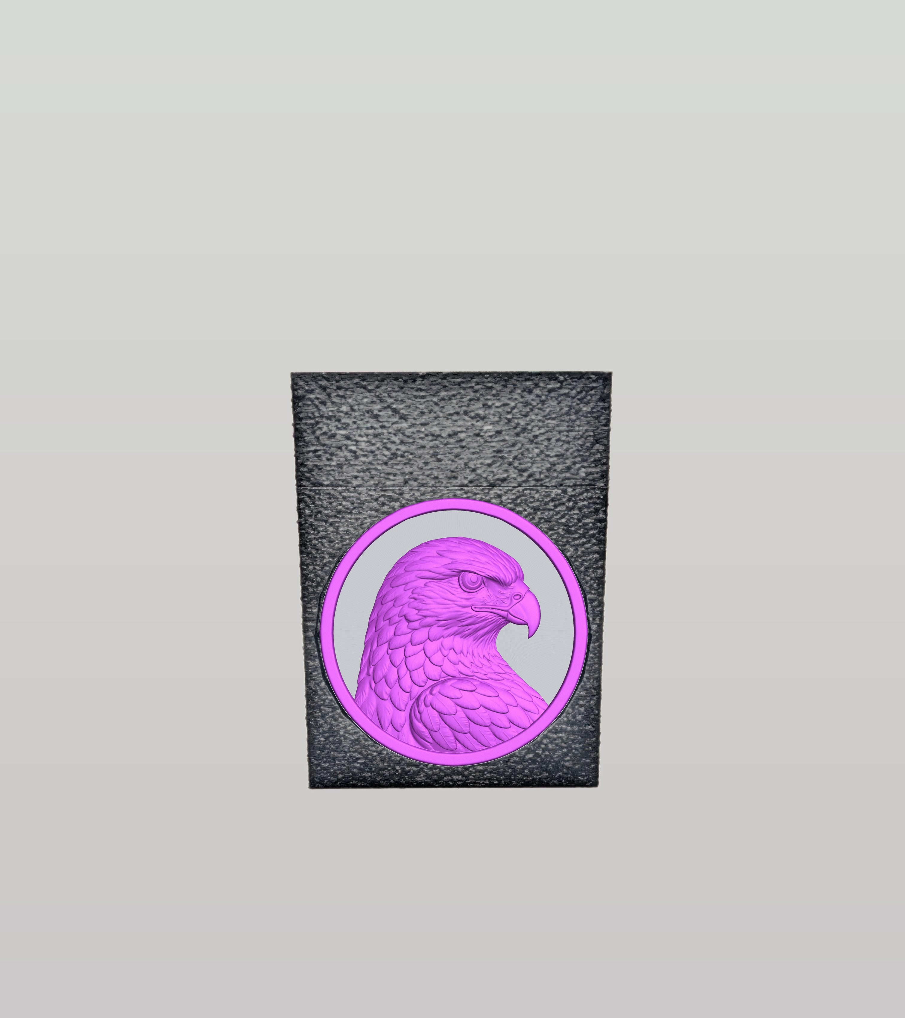 Eagle Card Box — Black
