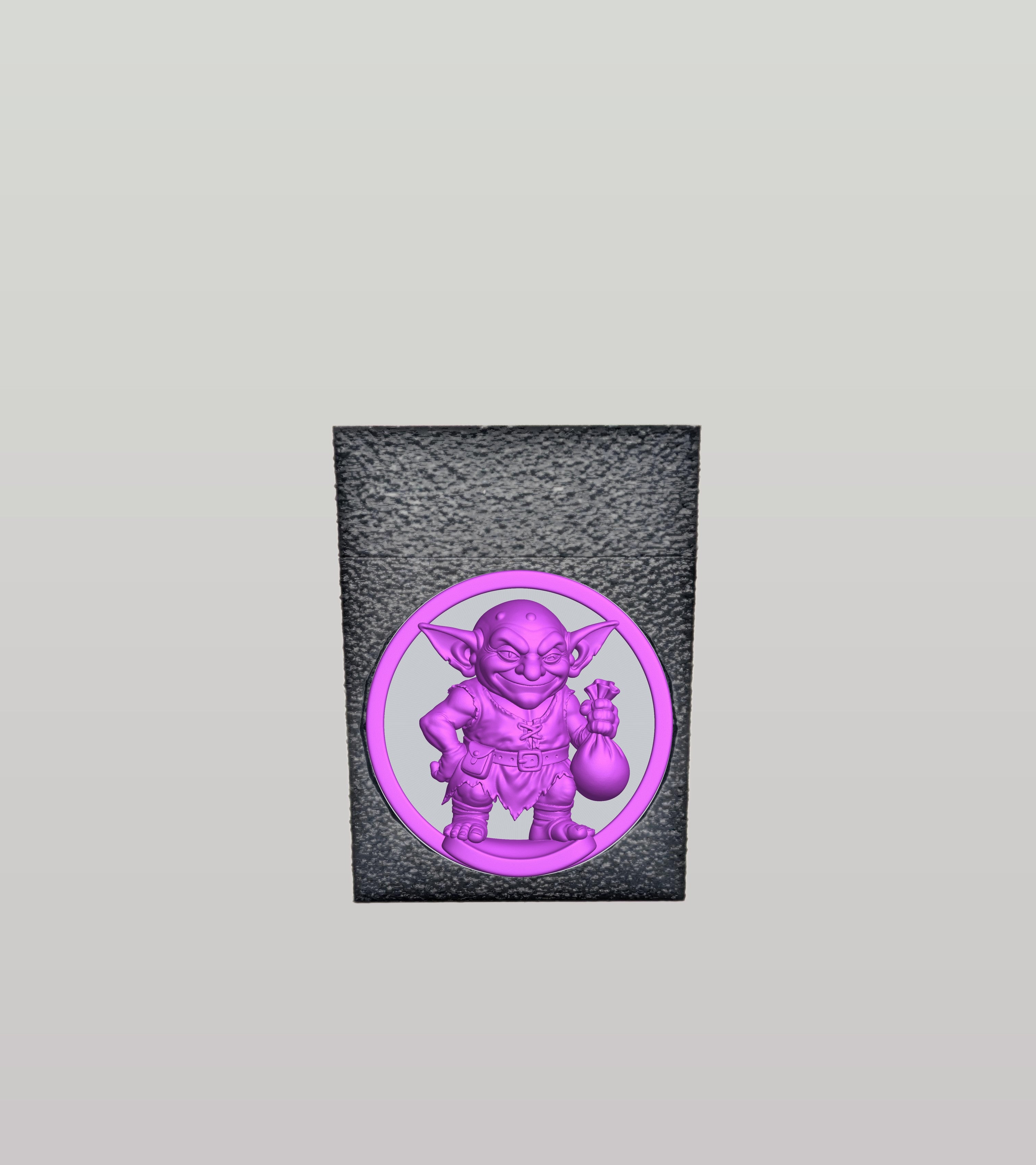 Greedy Goblin Card Box — Black