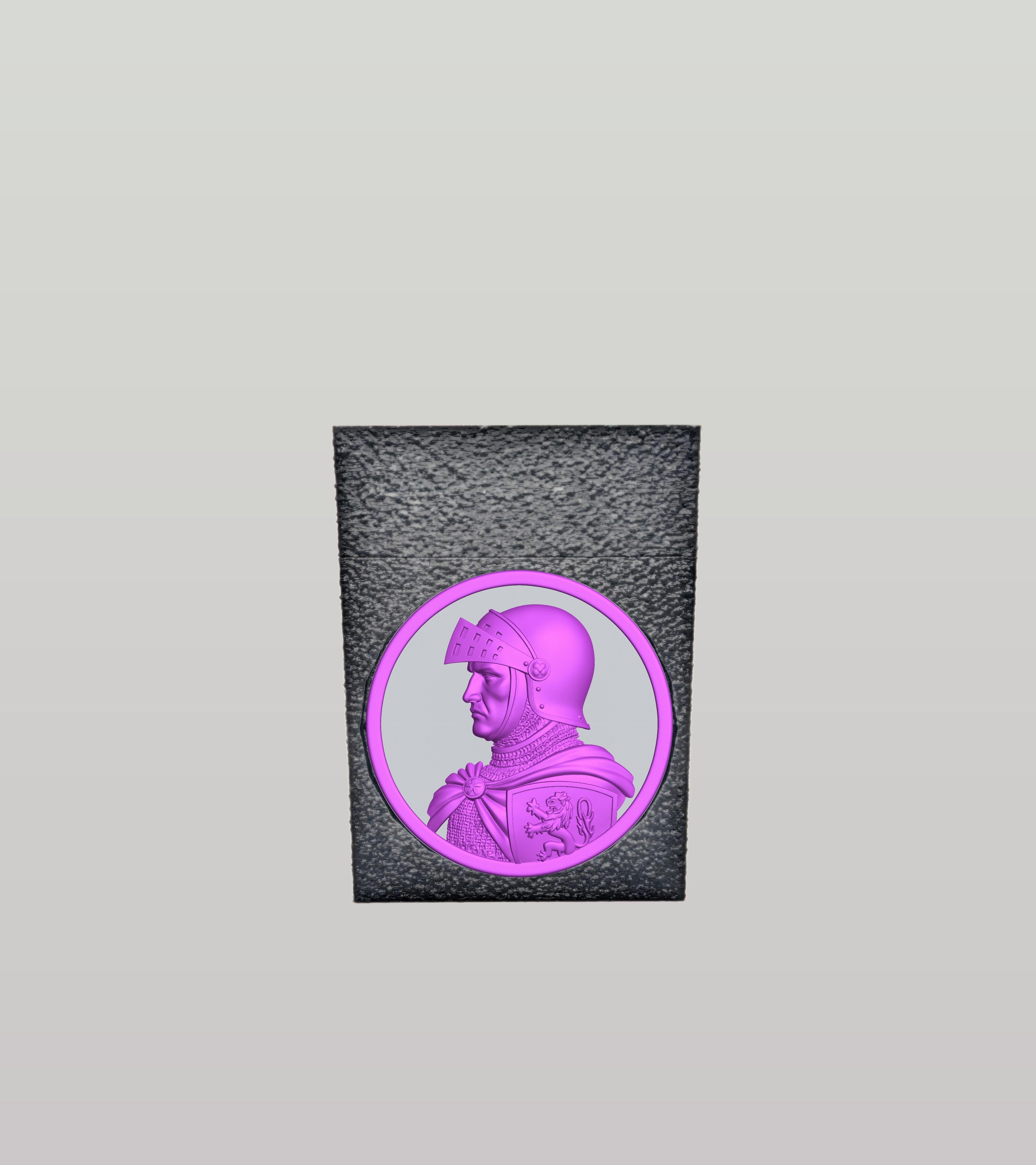 Knight Card Box — Black
