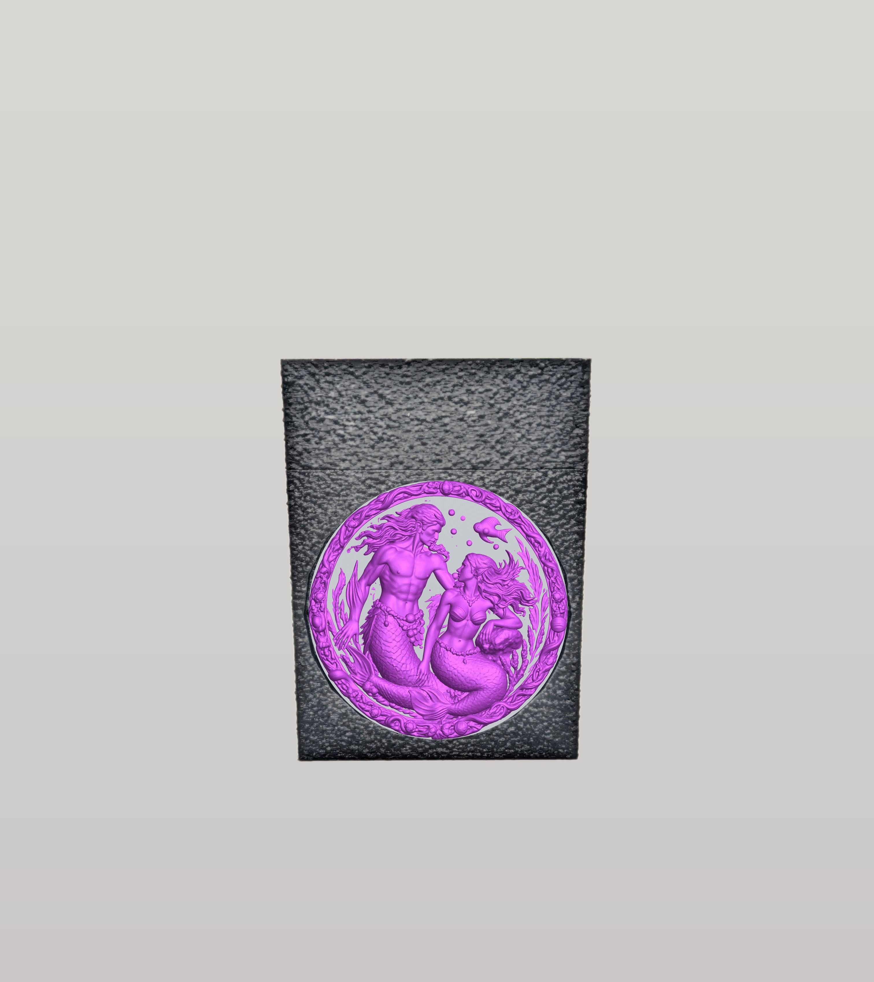 Merfolk Card Box — Black