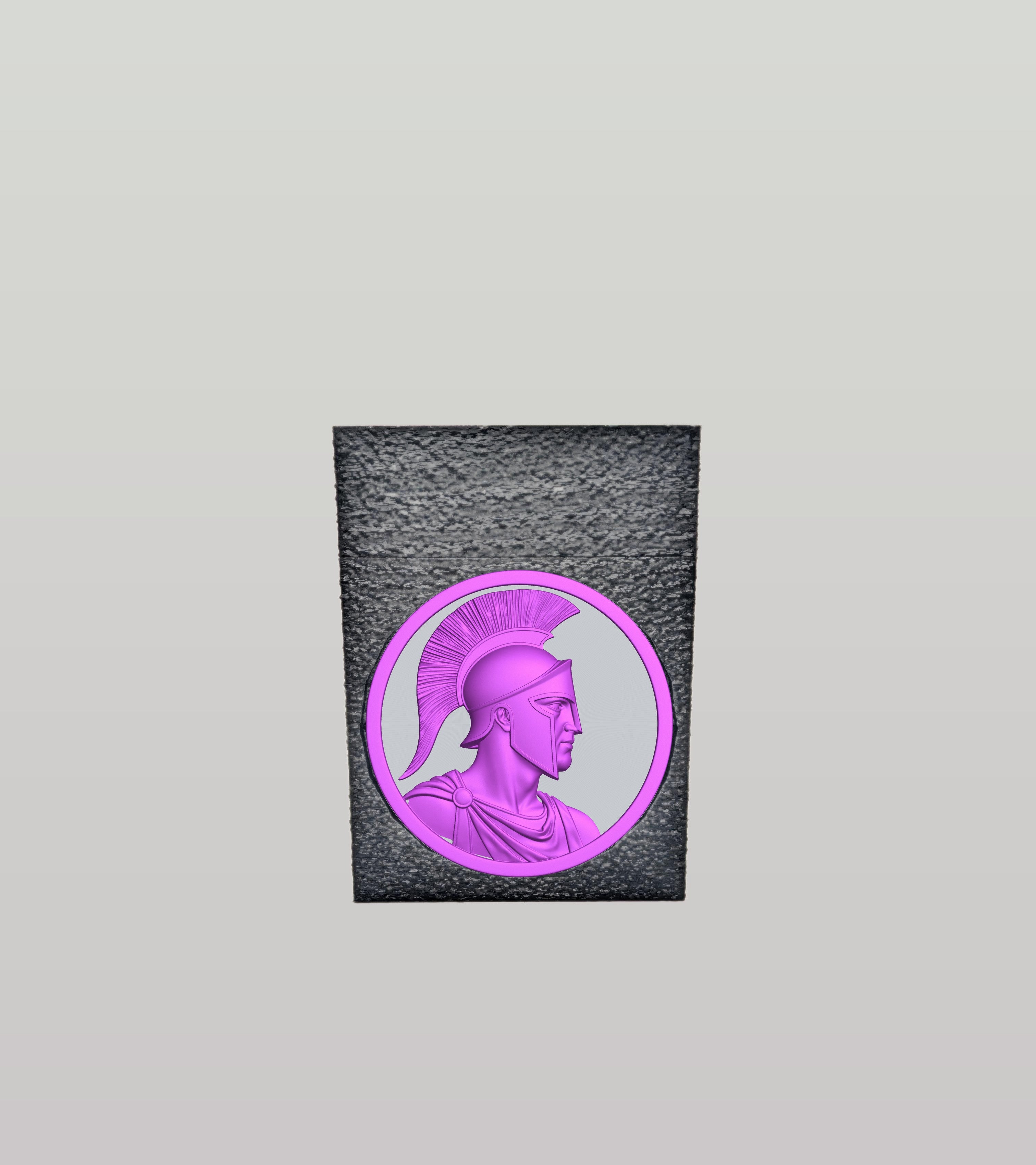 Spartan Card Box — Black