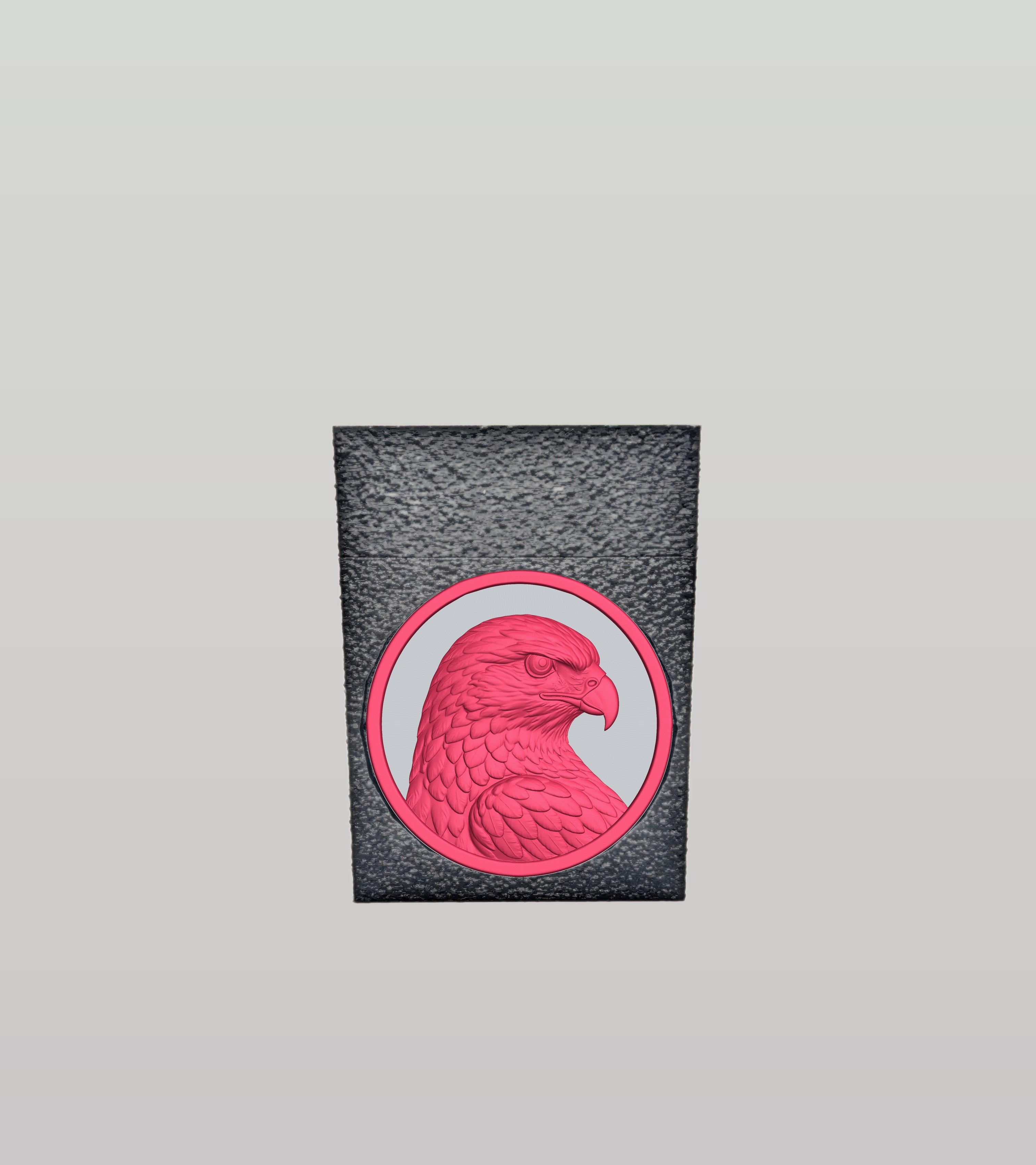 Eagle Card Box — Black