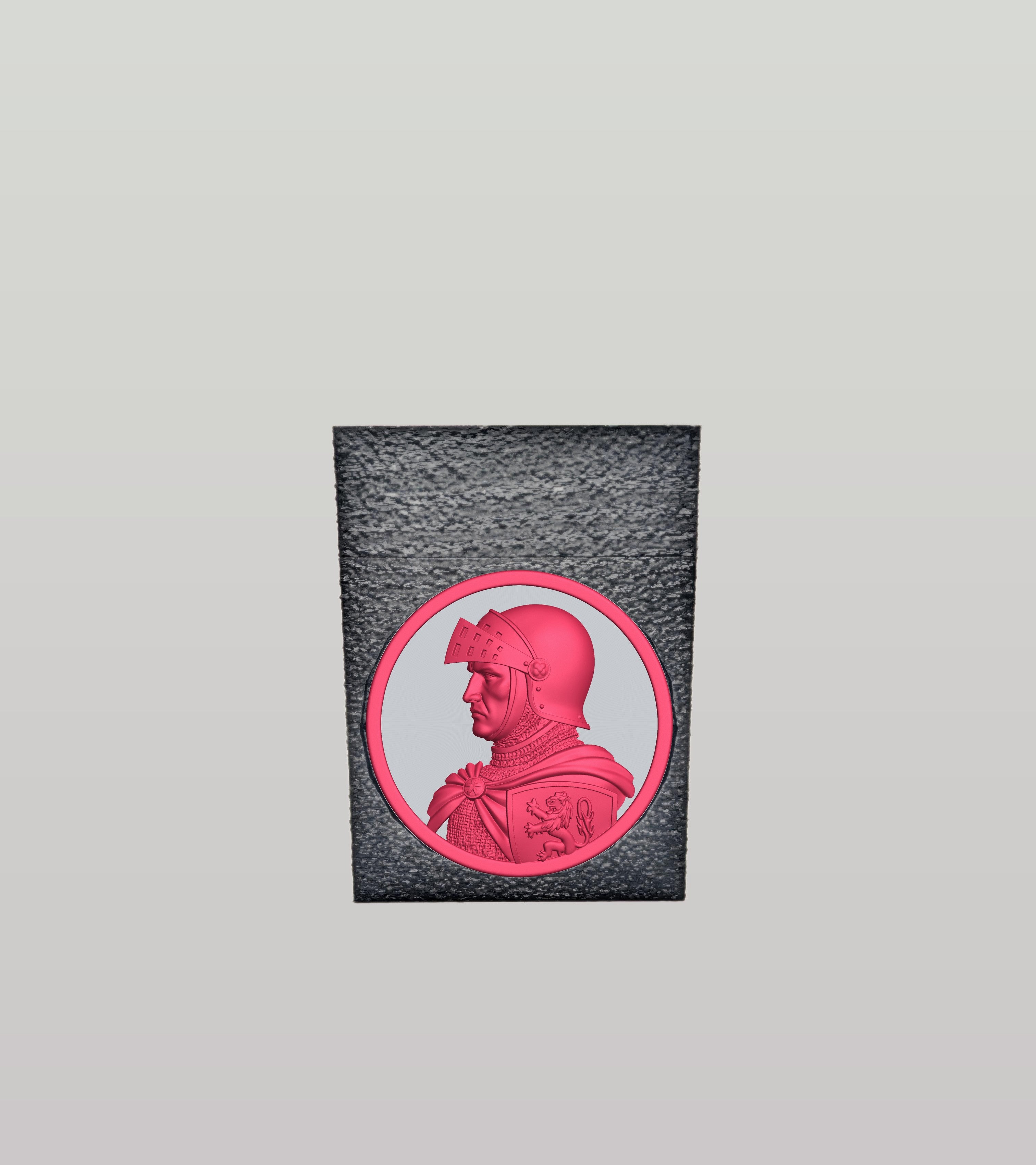 Knight Card Box — Black