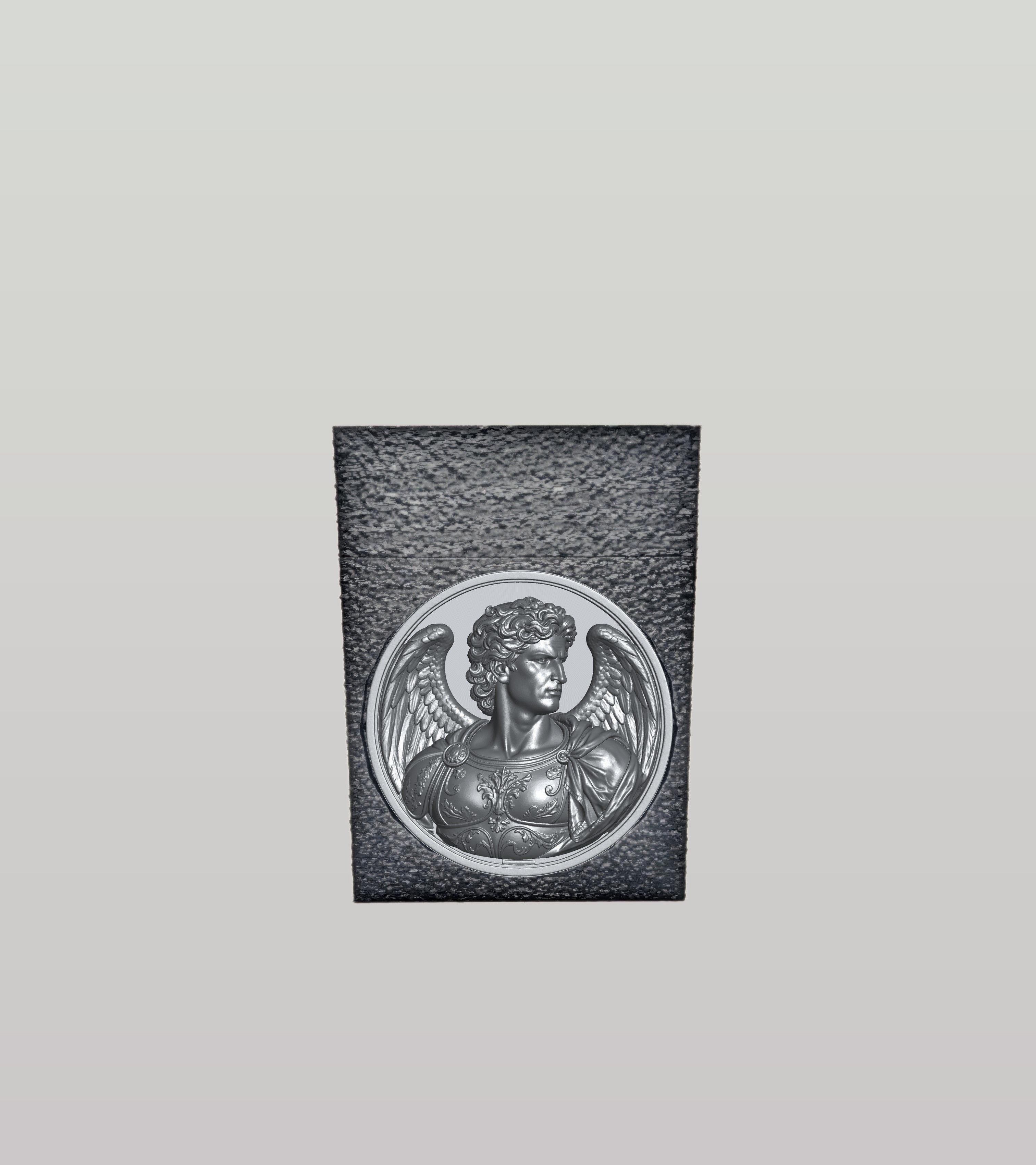 Angel Card Box — Black