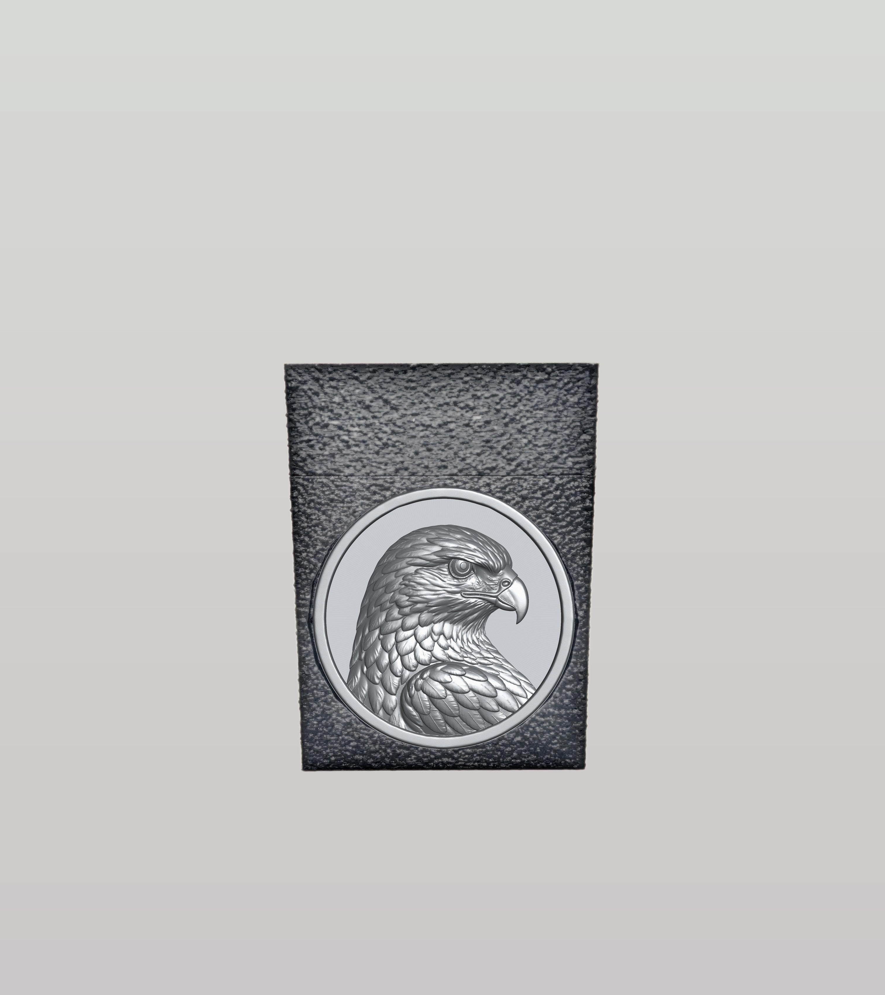 Eagle Card Box — Black