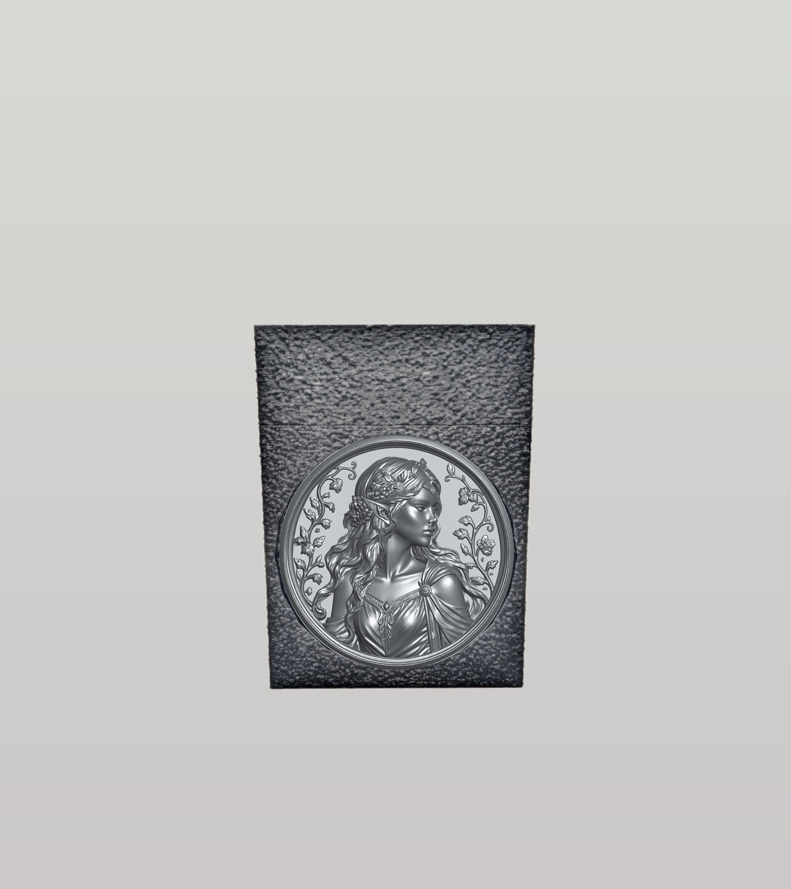 Elf Maiden Card Box — Black