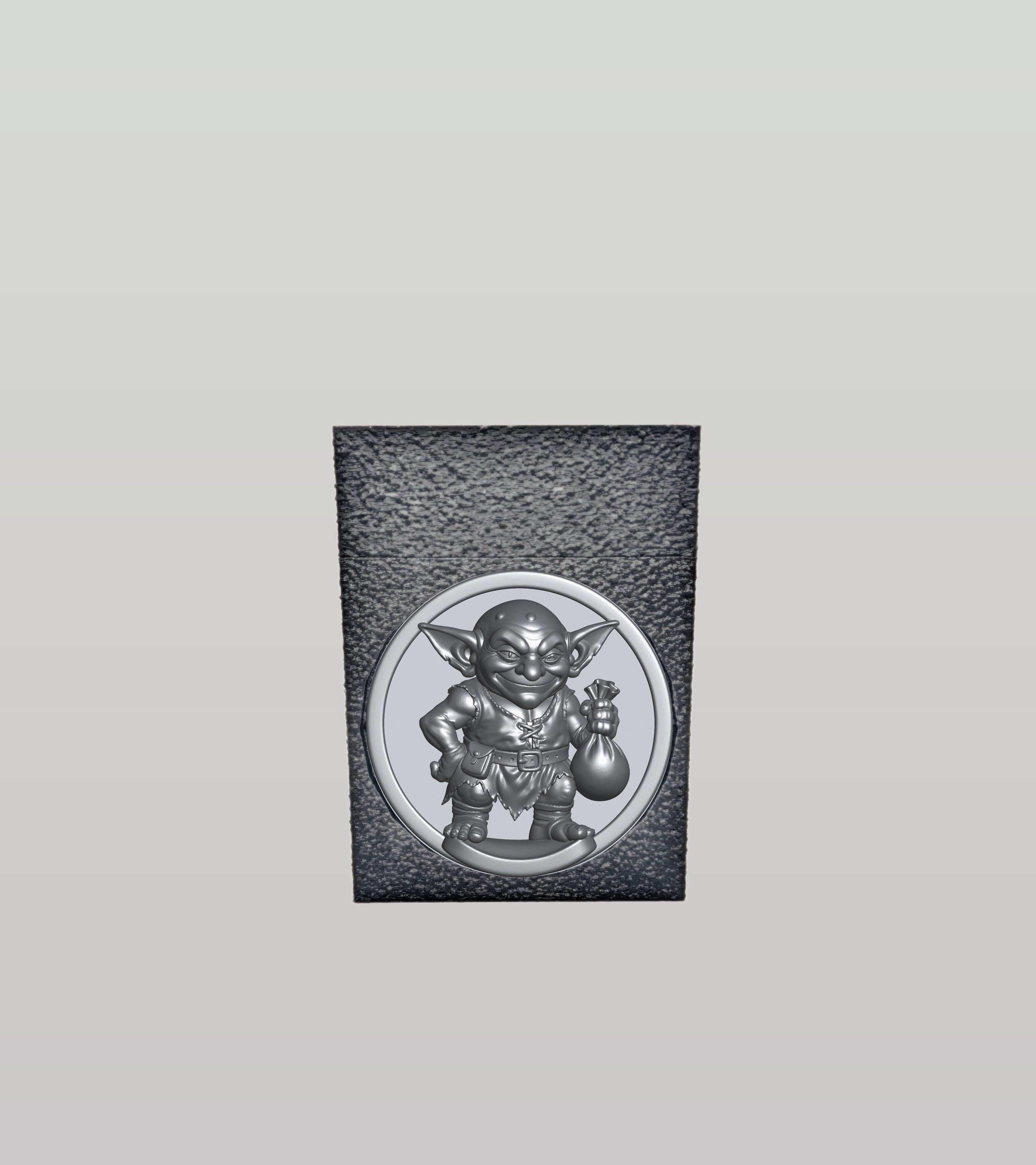Greedy Goblin Card Box — Black