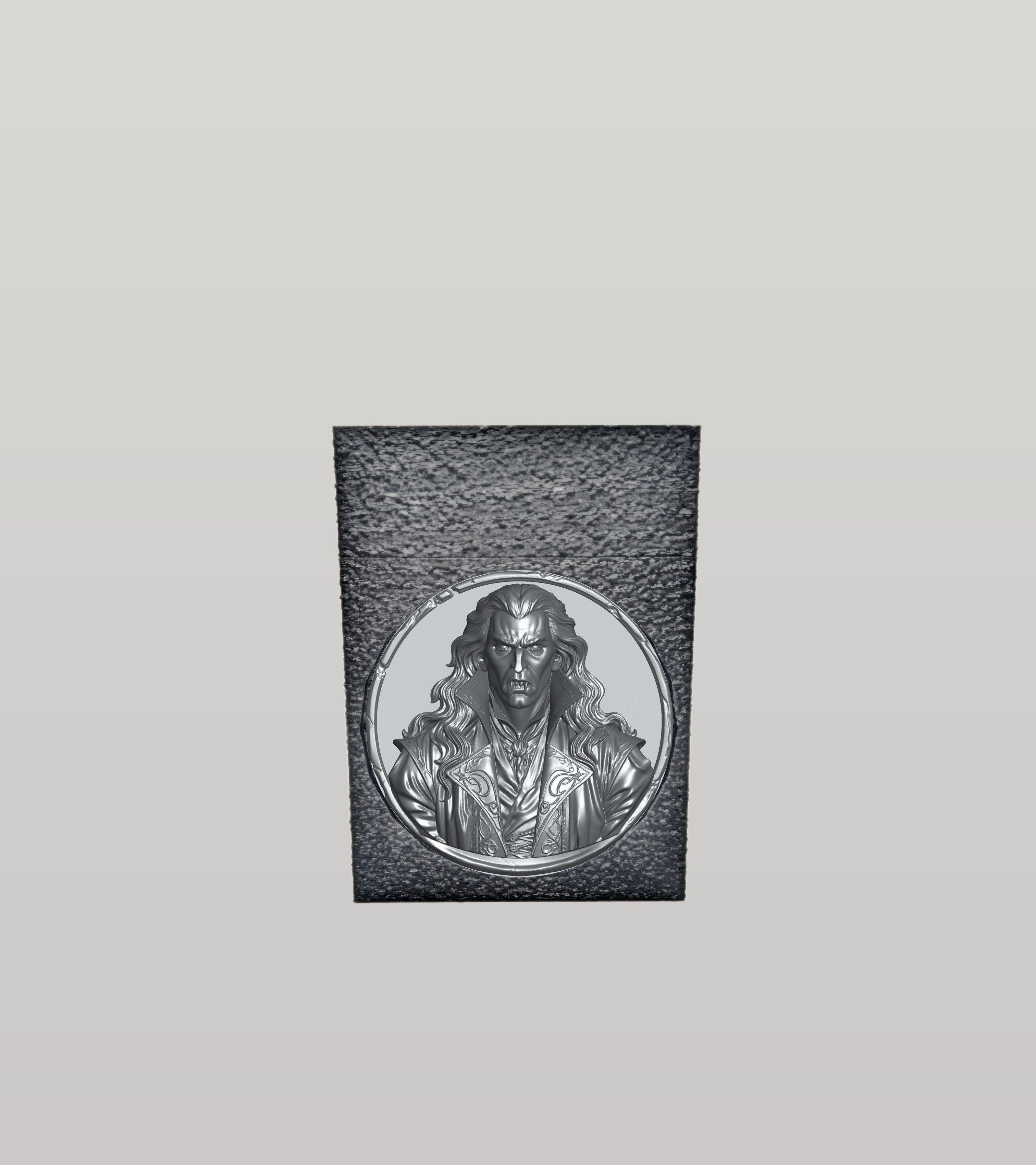 Gothic Vampire Card Box — Black