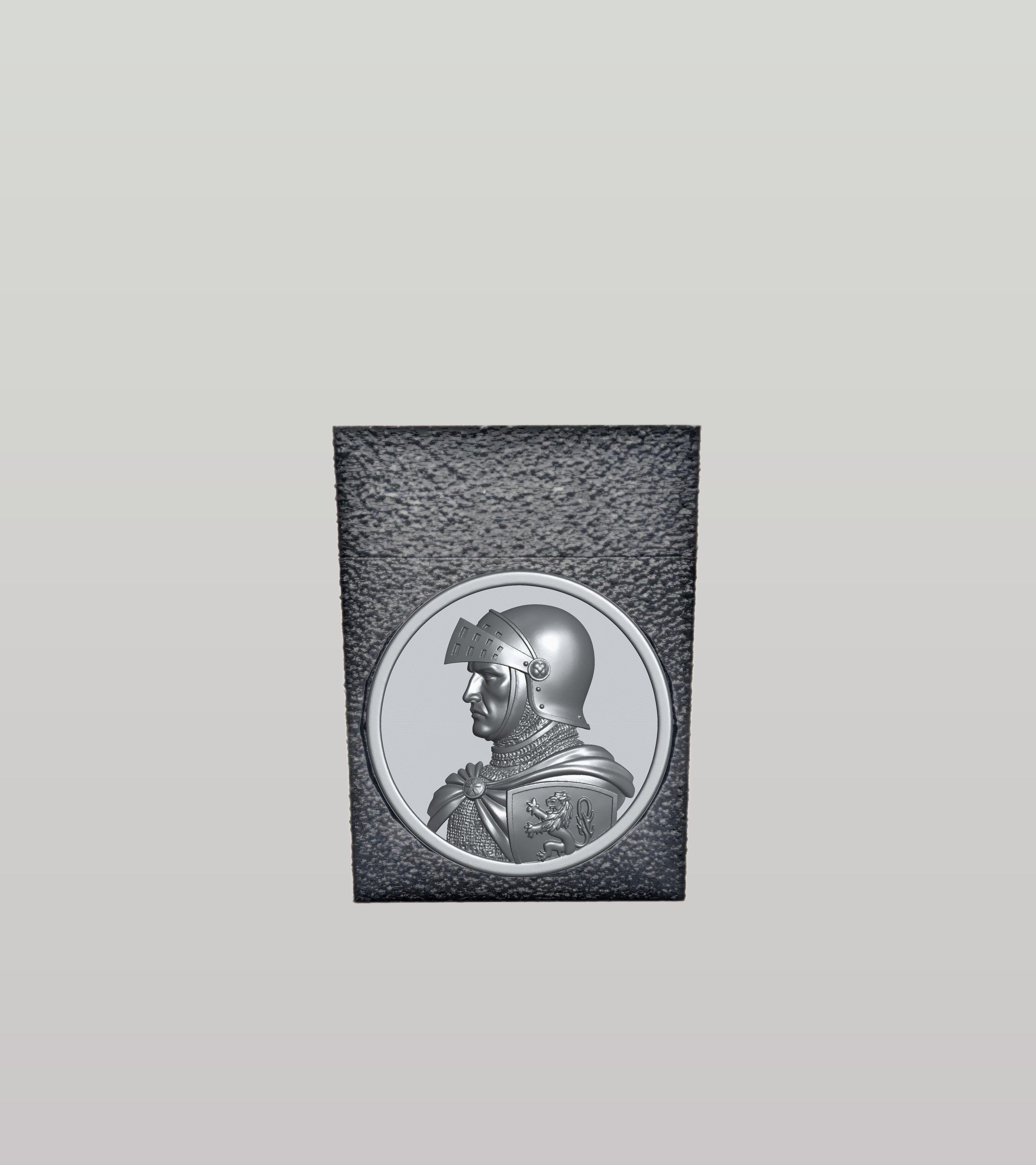 Knight Card Box — Black