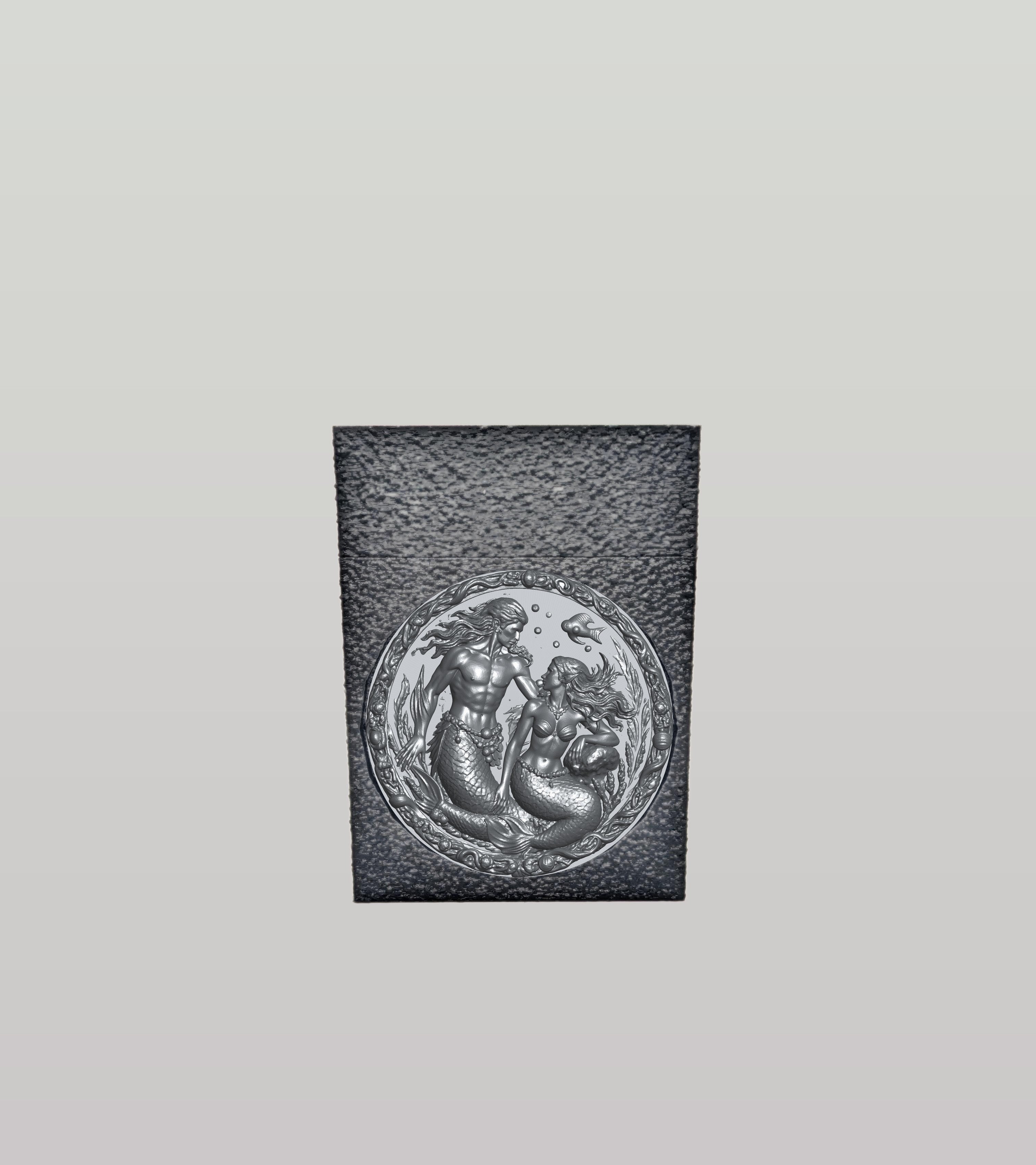 Merfolk Card Box — Black