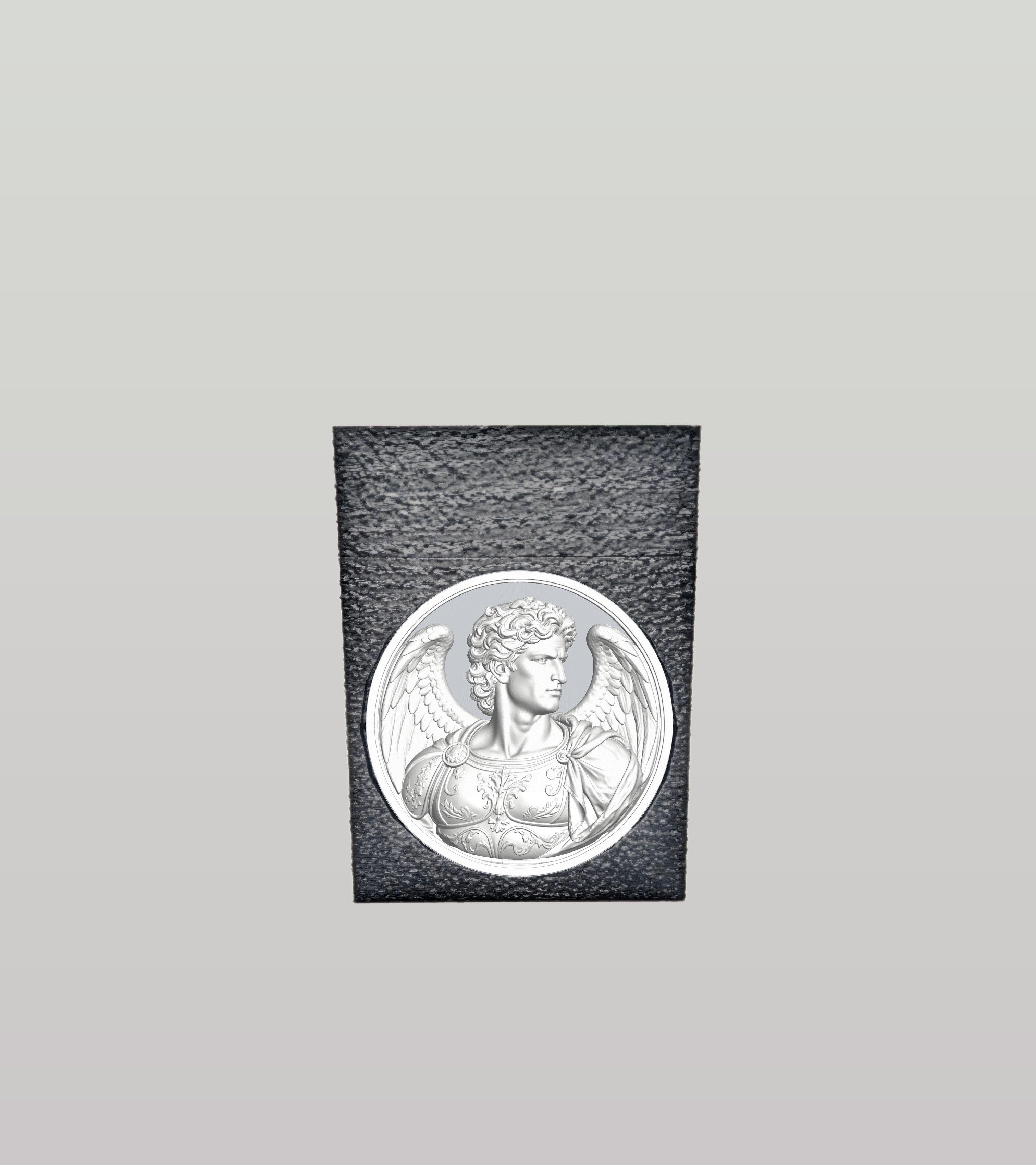Angel Card Box — Black