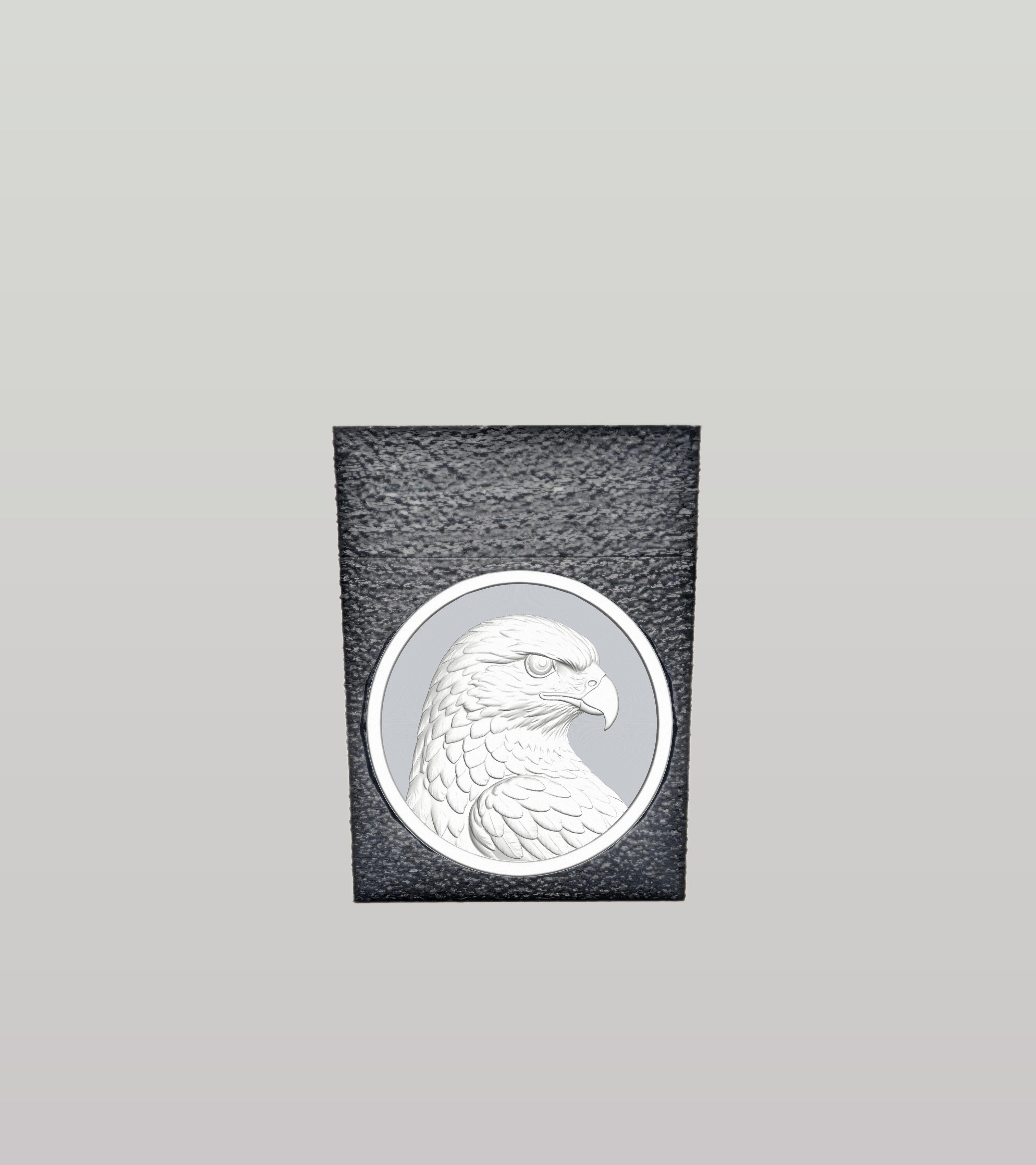 Eagle Card Box — Black