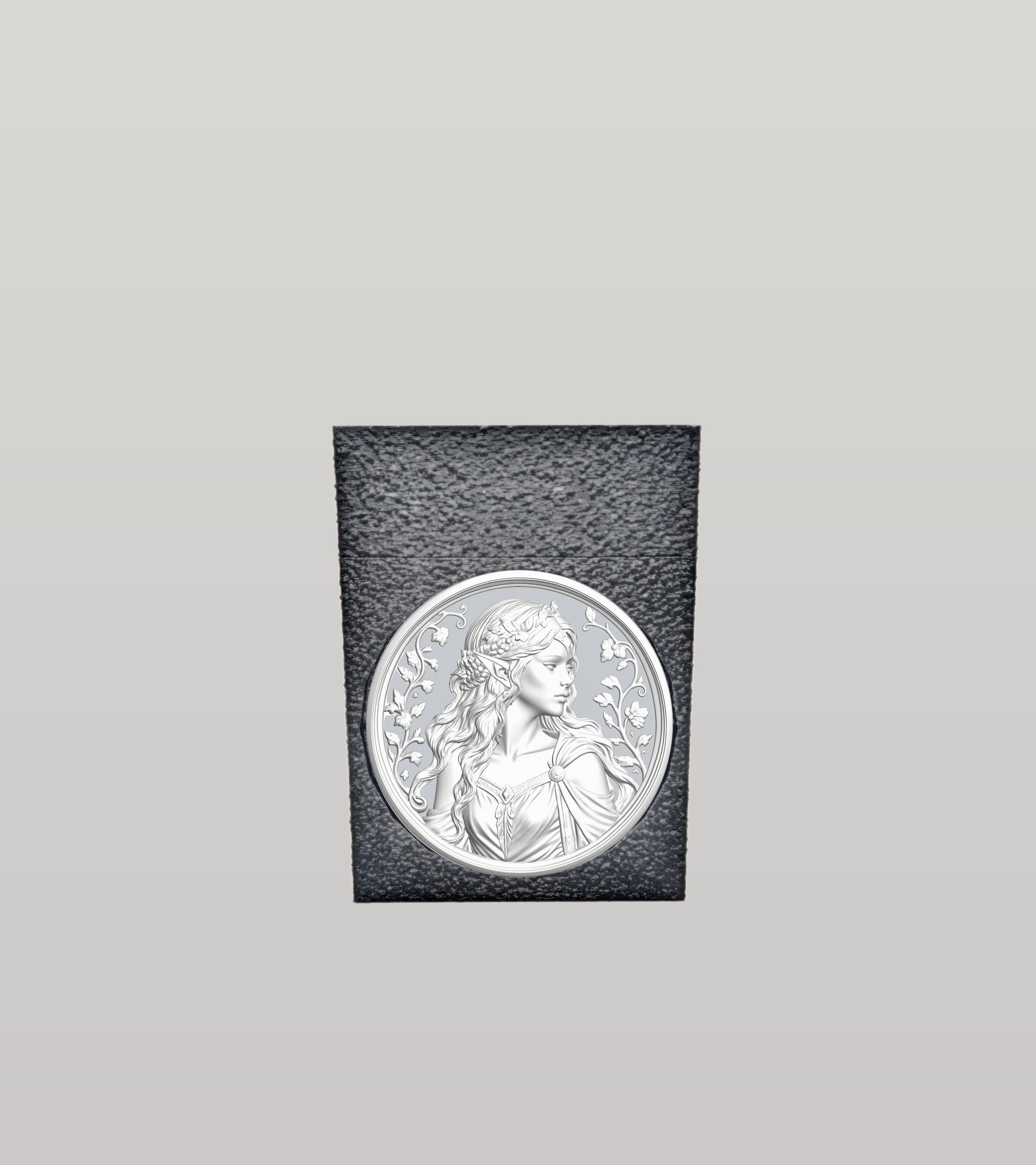 Elf Maiden Card Box — Black