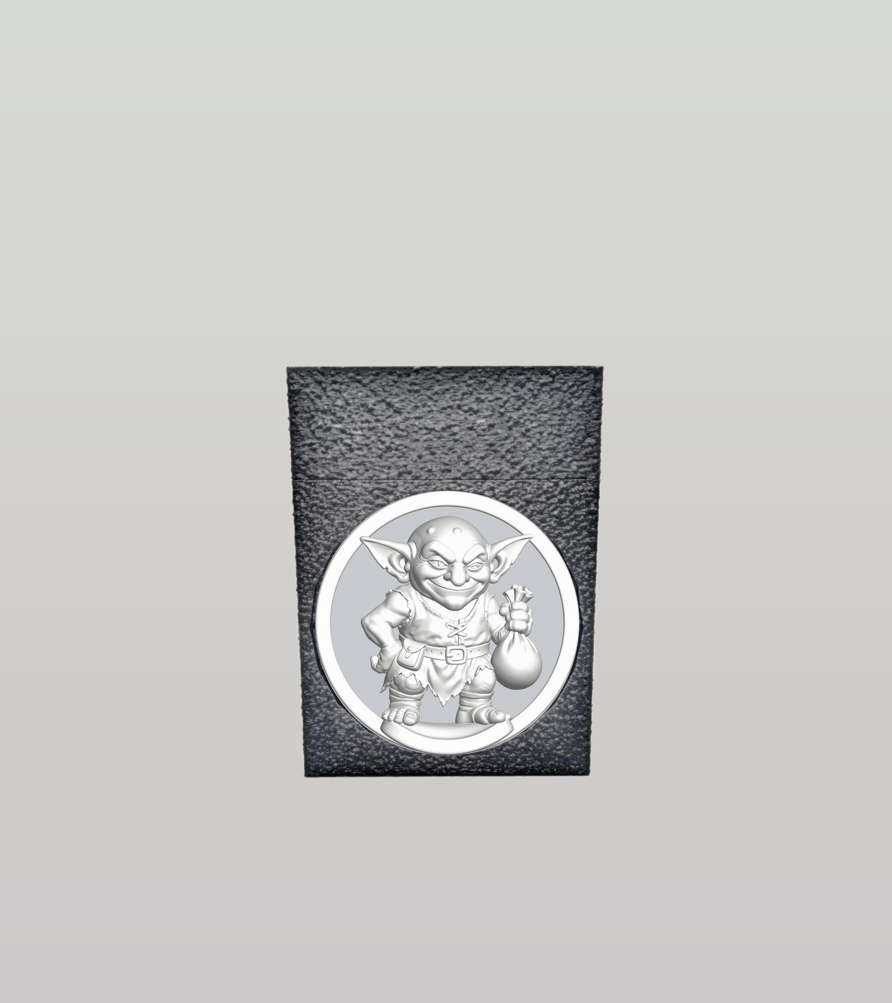 Greedy Goblin Card Box — Black