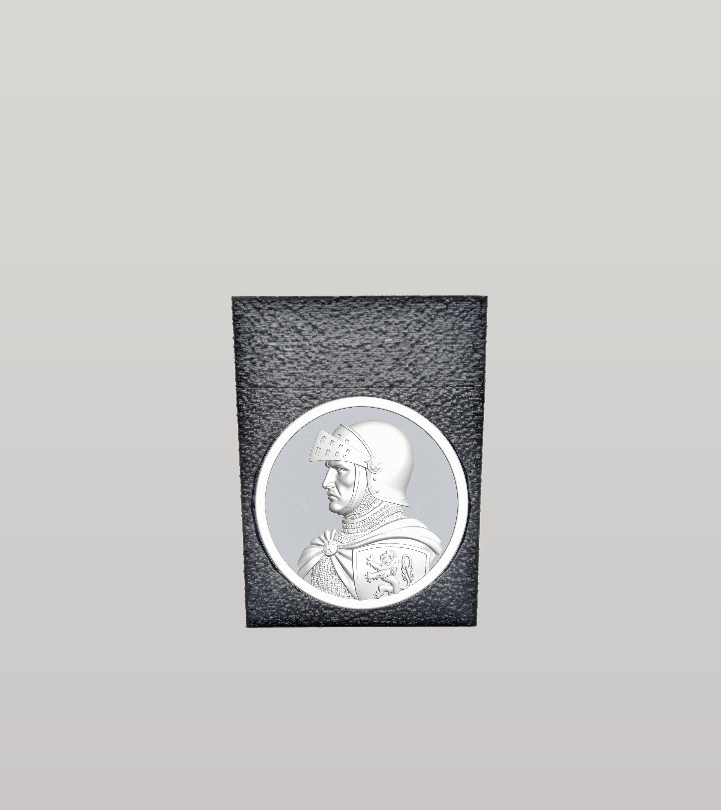 Knight Card Box — Black
