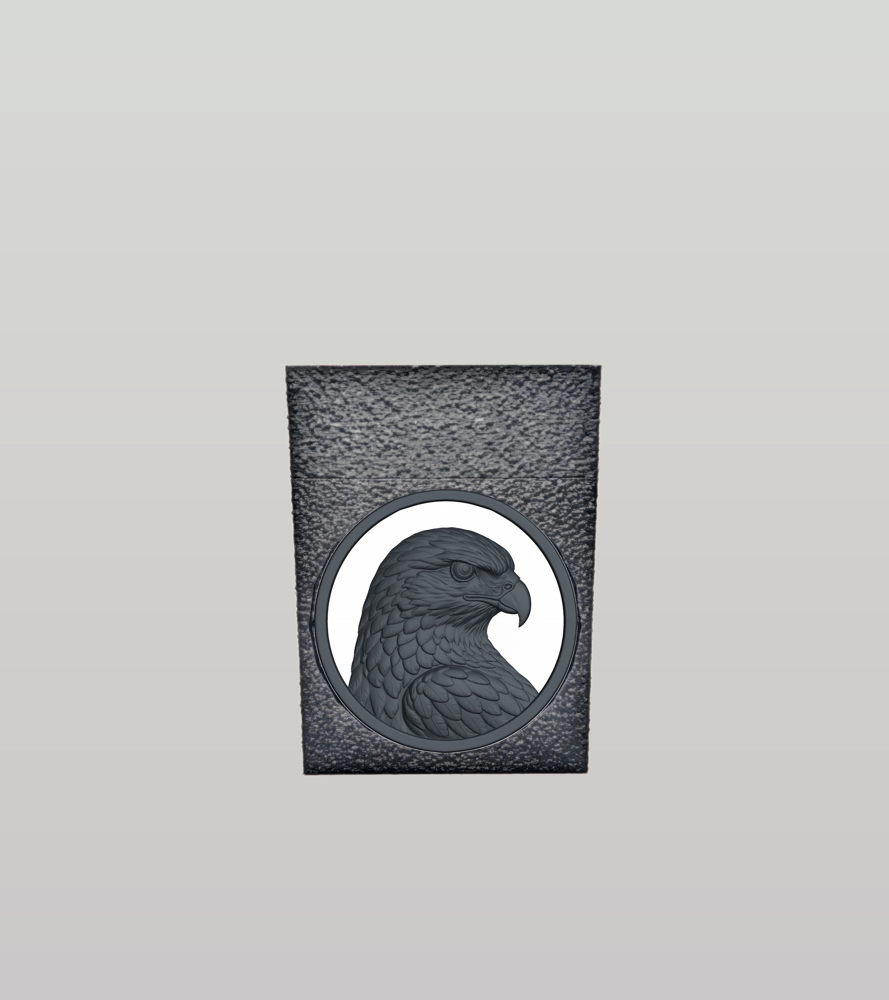 Eagle Card Box — Black