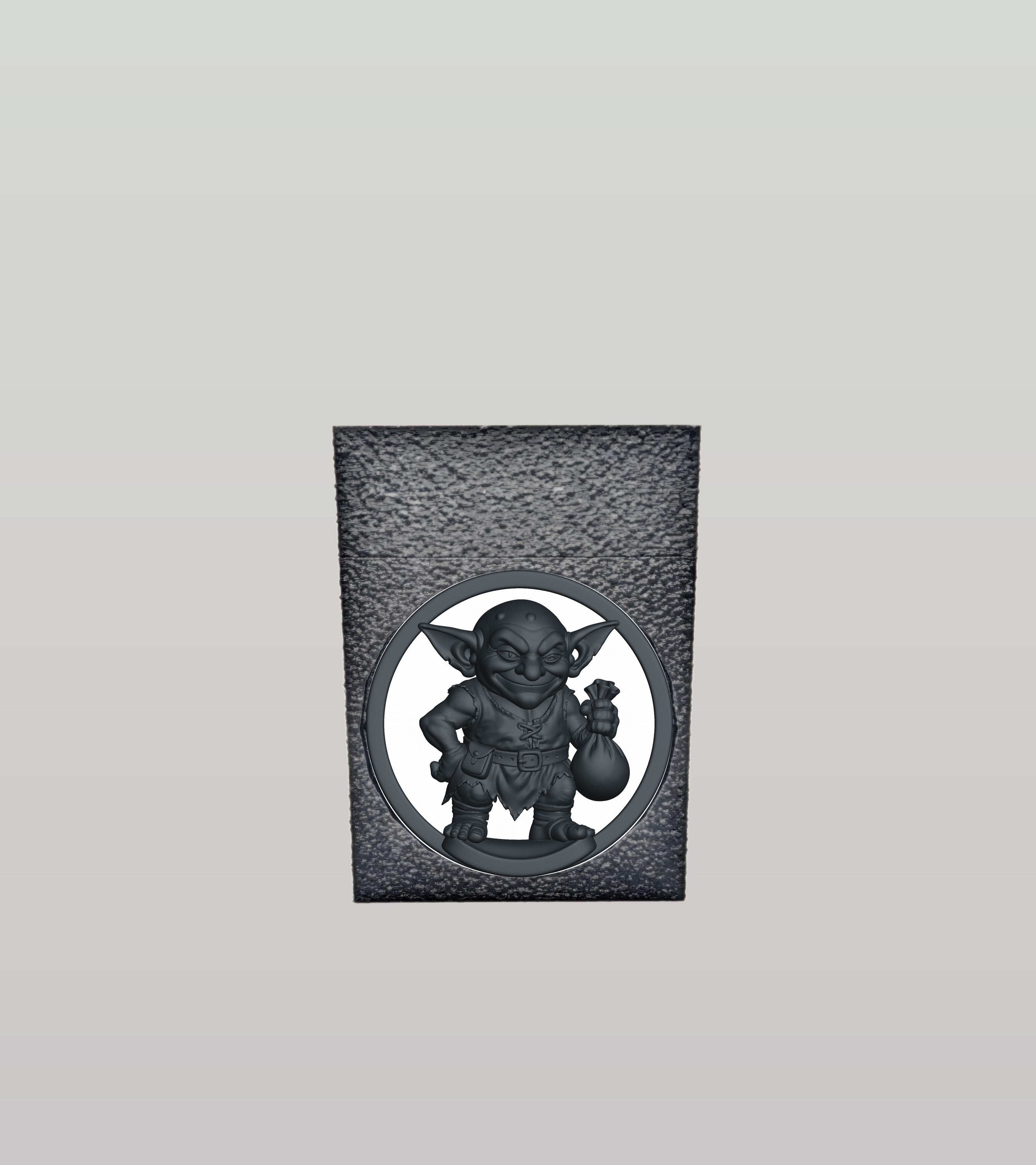 Greedy Goblin Card Box — Black
