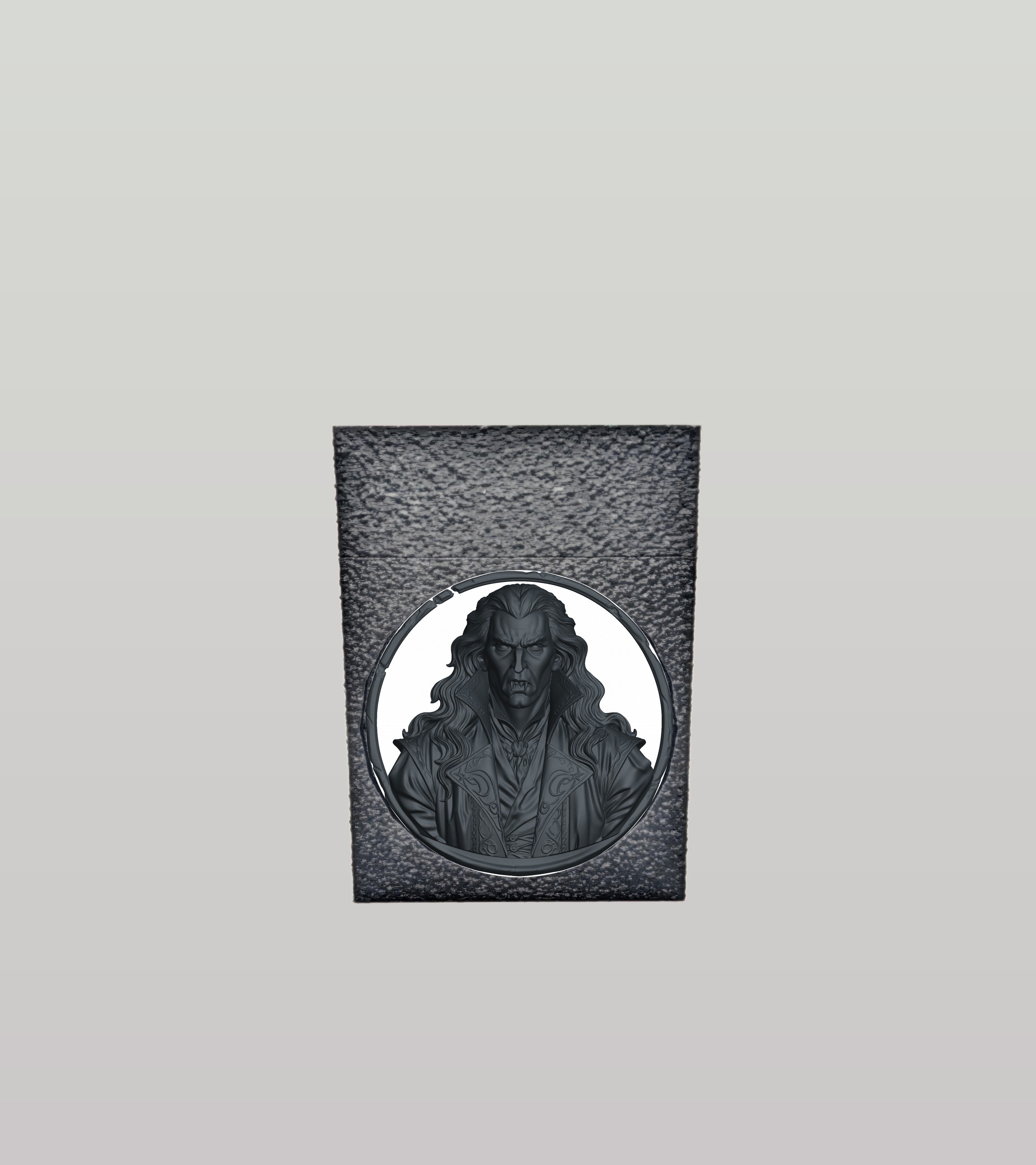 Gothic Vampire Card Box — Black